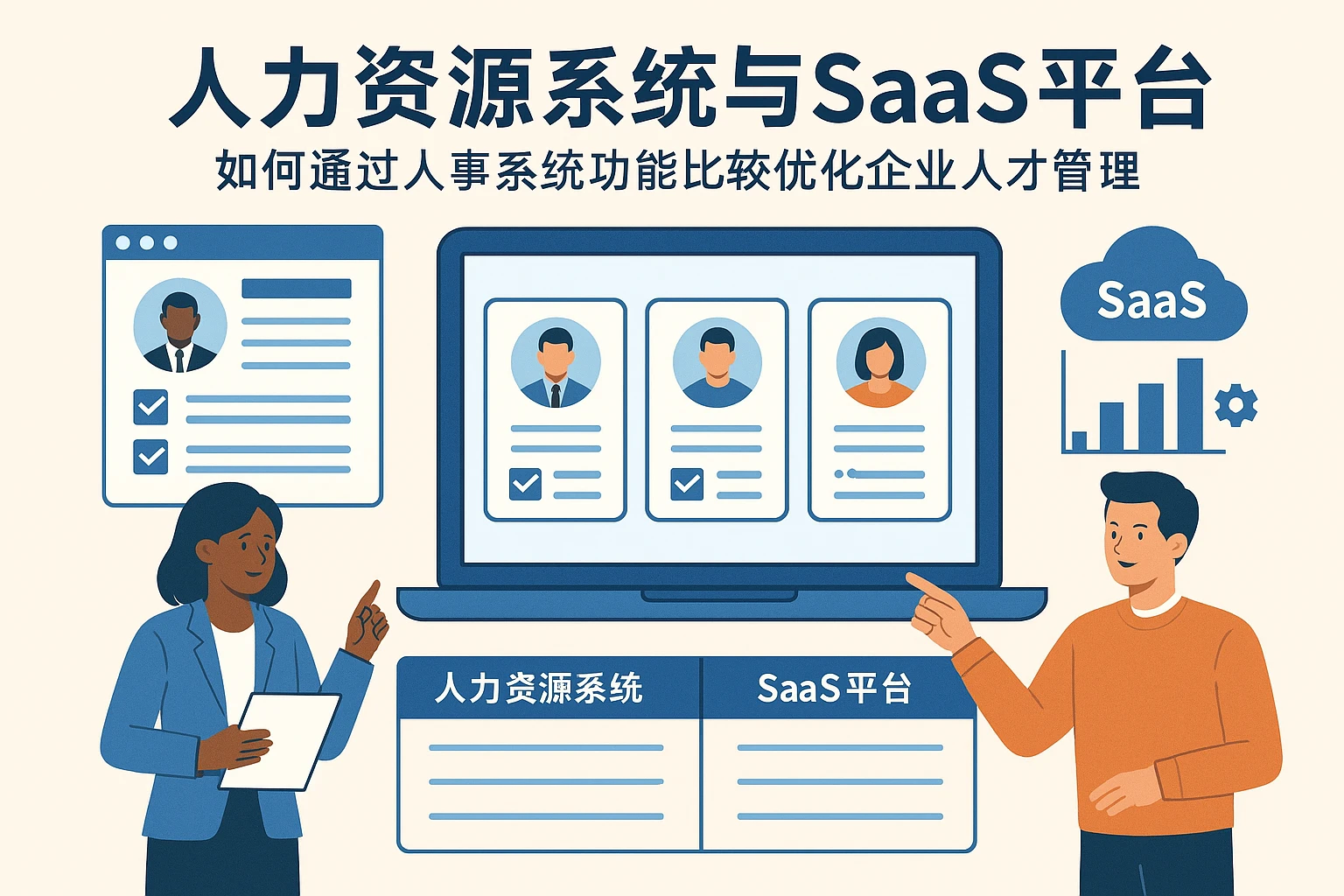 人力资源系统与SaaS平台：如何通过人事系统功能比较优化企业人才管理