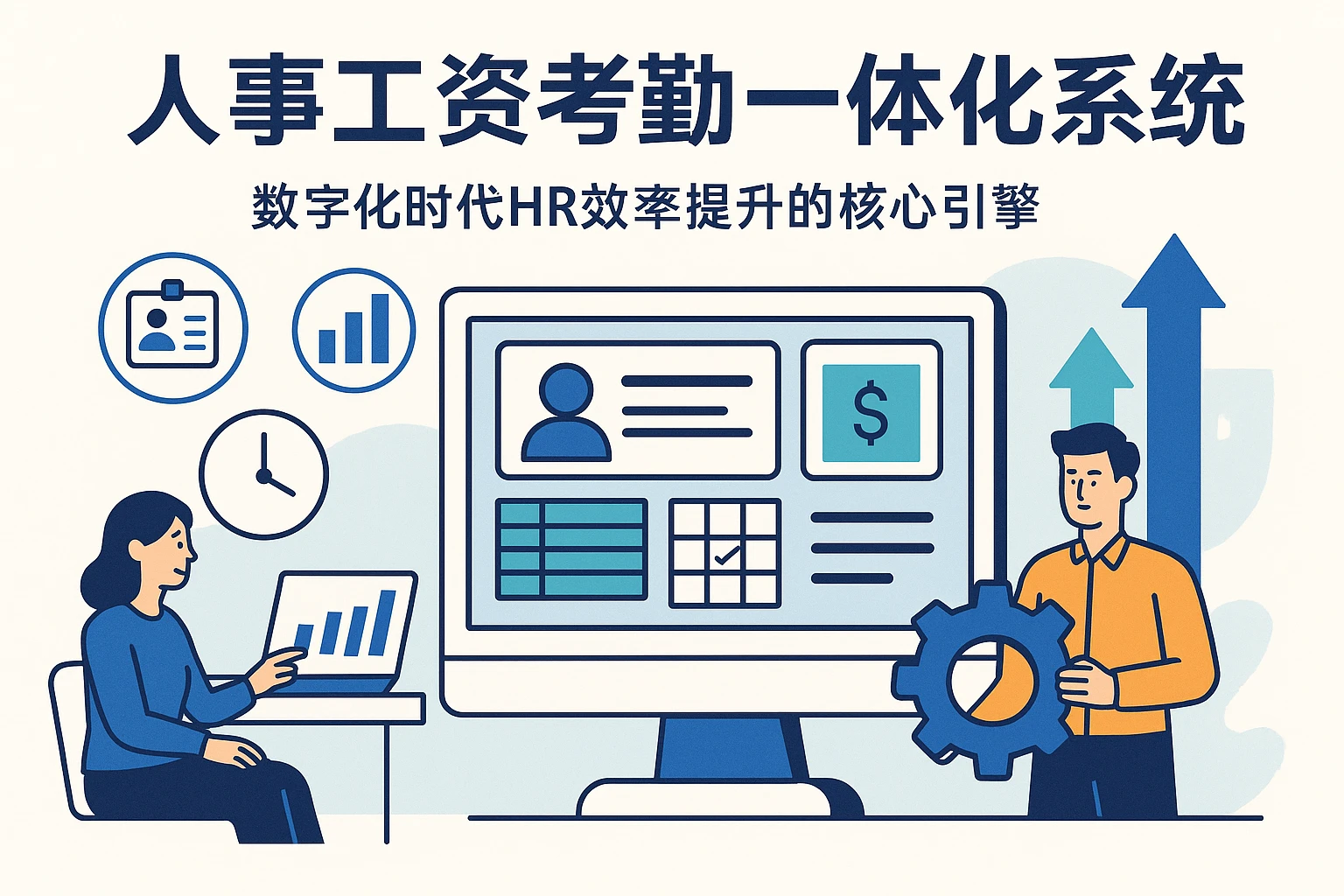 人事工资考勤一体化系统:数字化时代HR效率提升的核心引擎