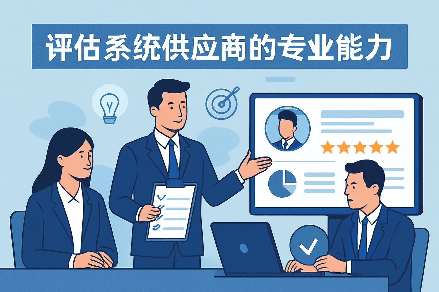 评估系统供应商的专业能力