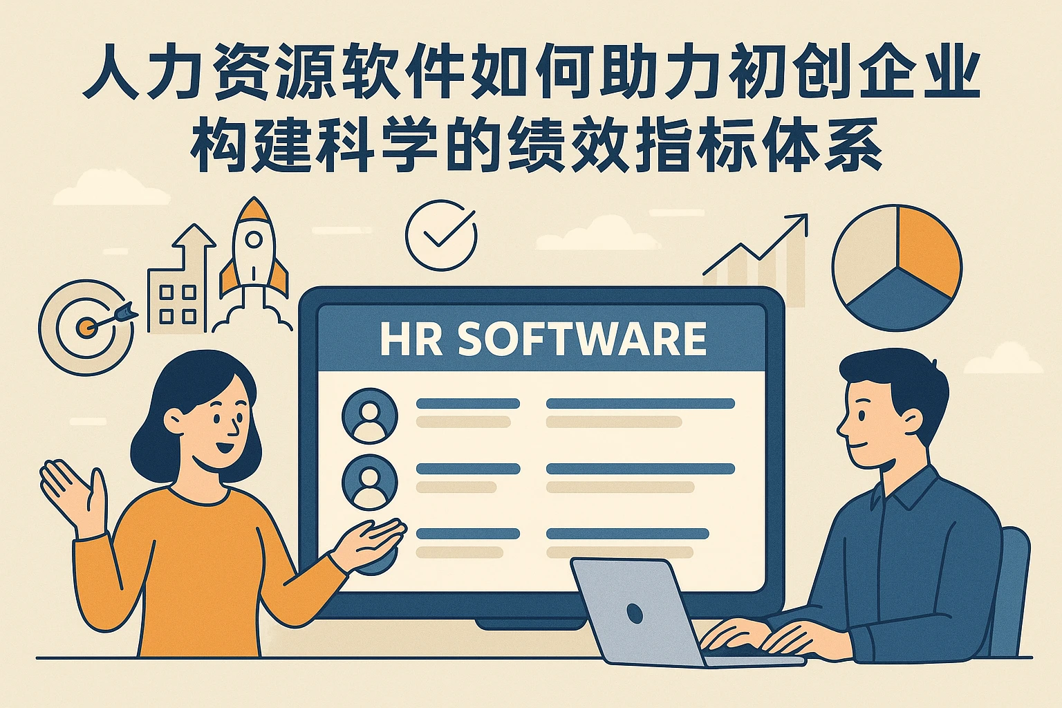 人力资源软件如何助力初创企业构建科学的绩效指标体系