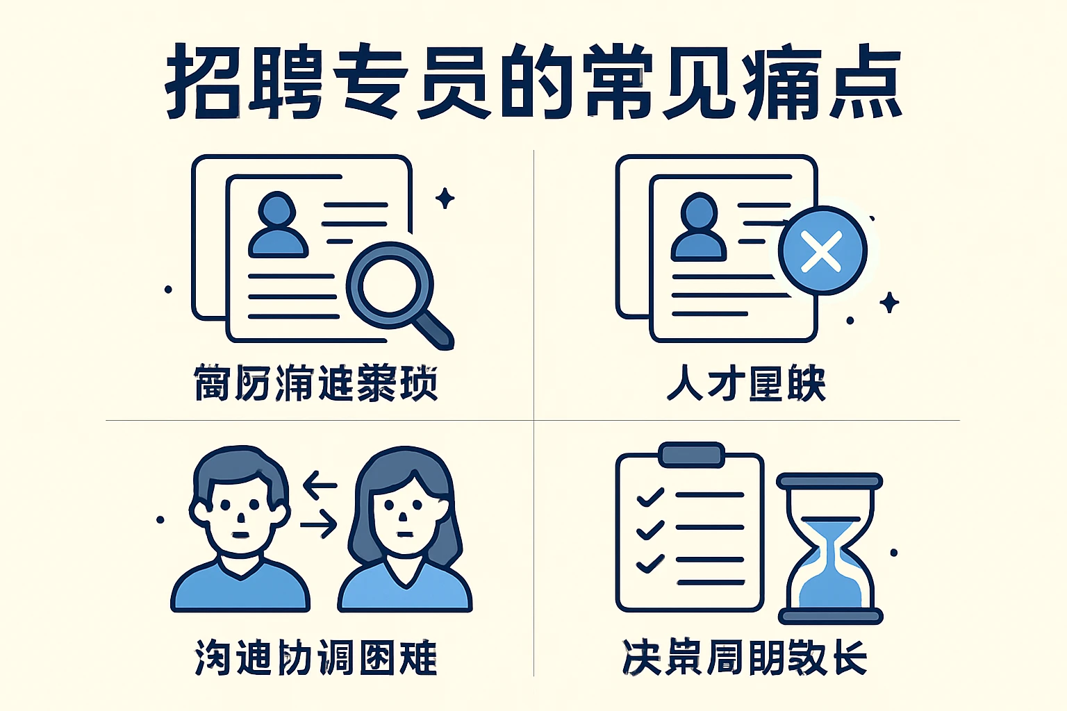 招聘专员的常见痛点