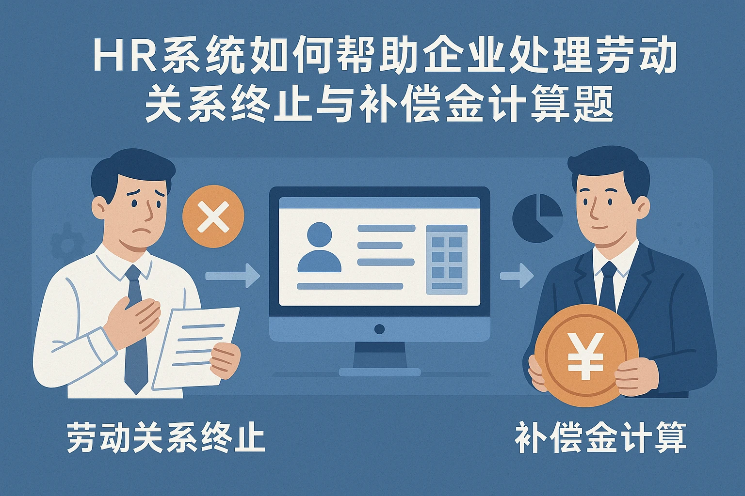 HR系统如何帮助企业处理劳动关系终止与补偿金计算问题