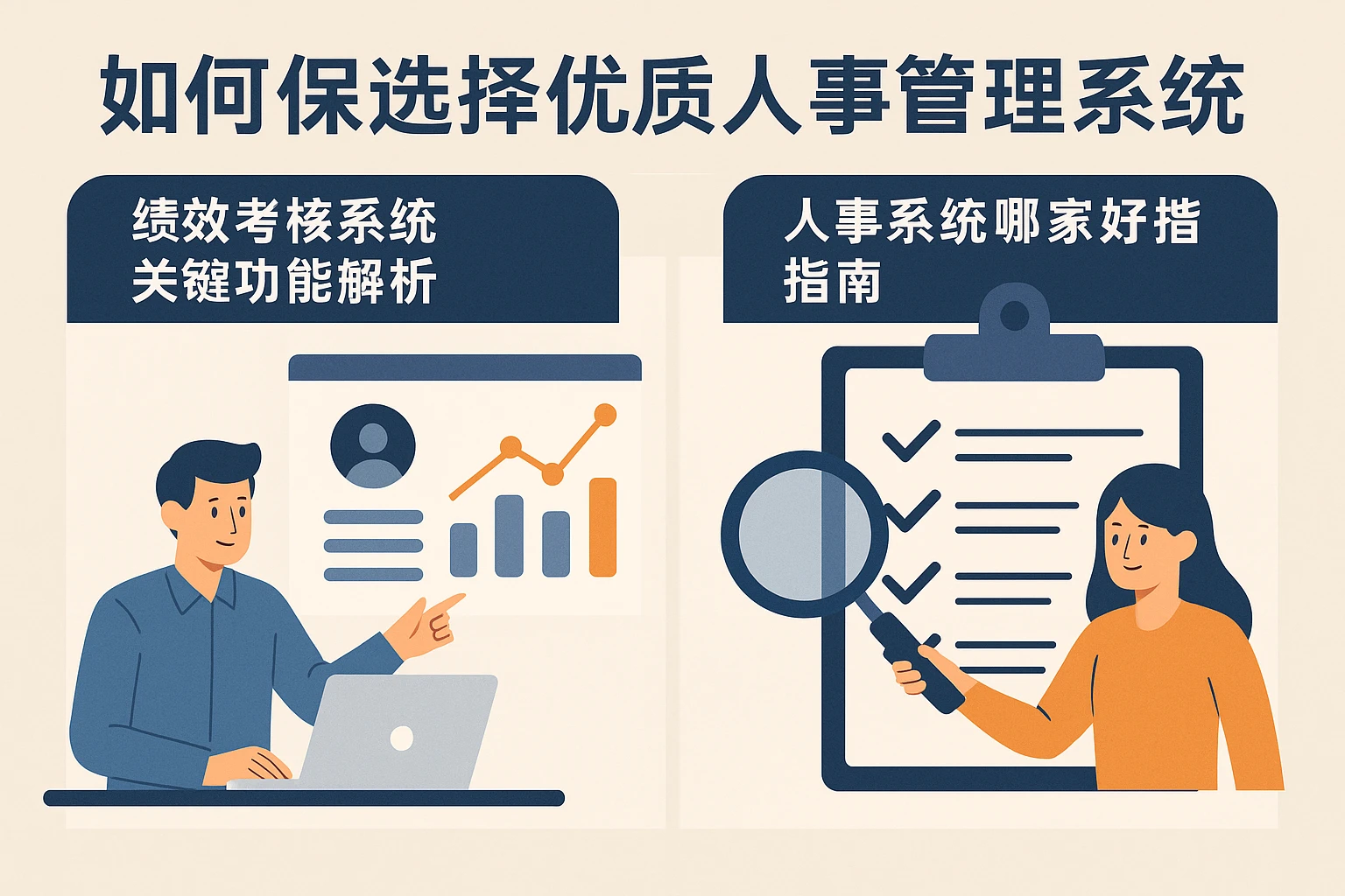 如何选择优质人事管理系统：绩效考核系统关键功能解析与人事系统哪家好指南
