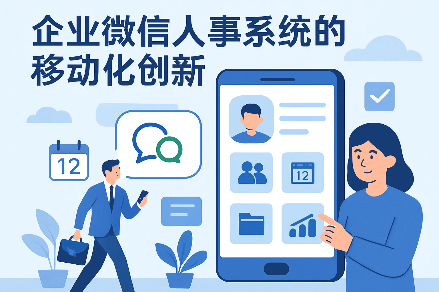 企业微信人事系统的移动化创新