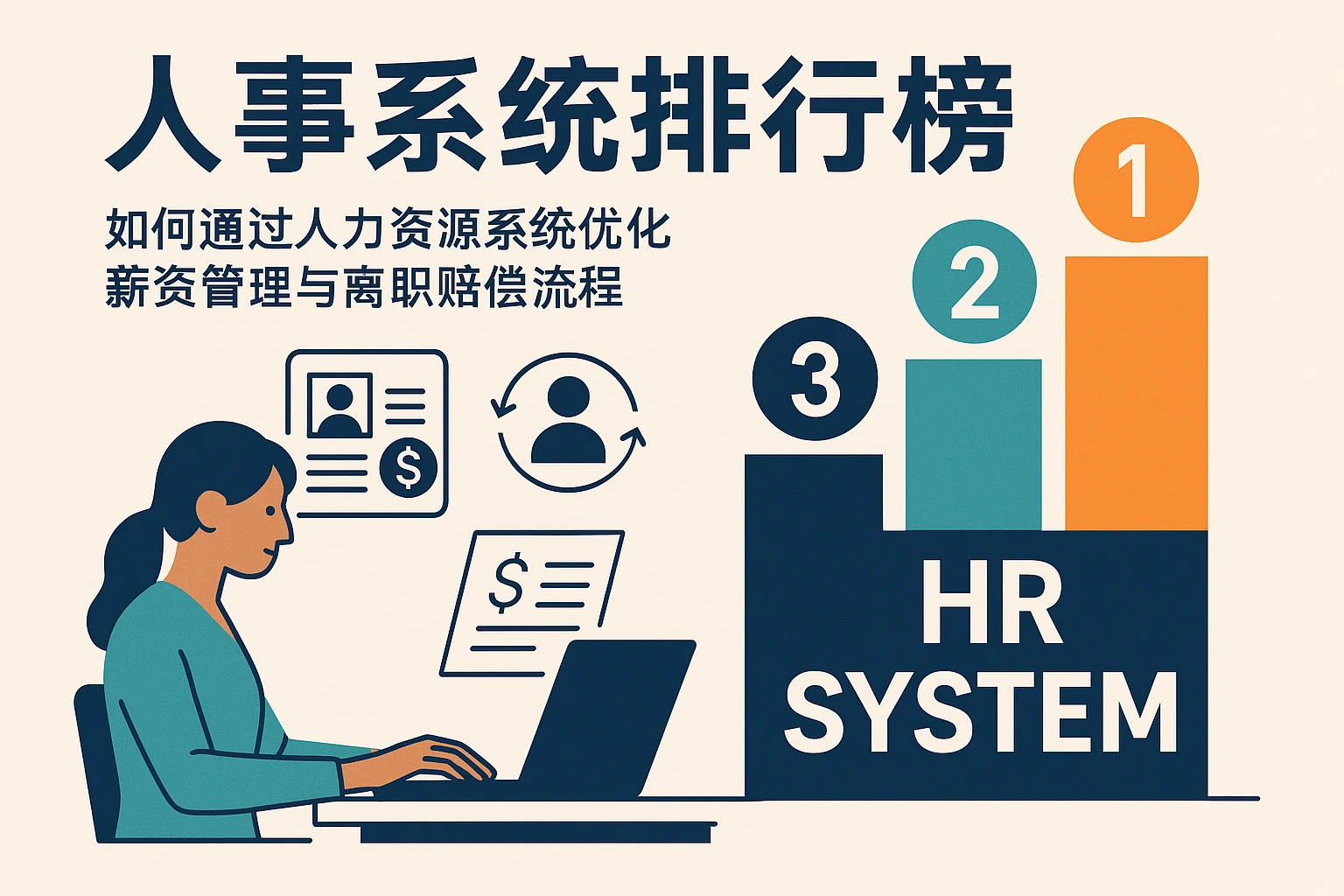 人事系统排行榜:如何通过人力资源系统优化薪资管理与离职赔偿流程
