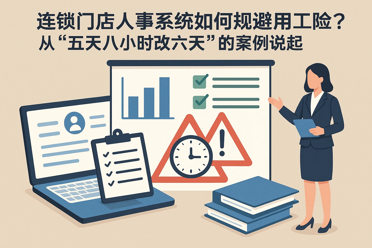 连锁门店人事系统如何规避用工风险？从“五天八小时改六天”的案例说起