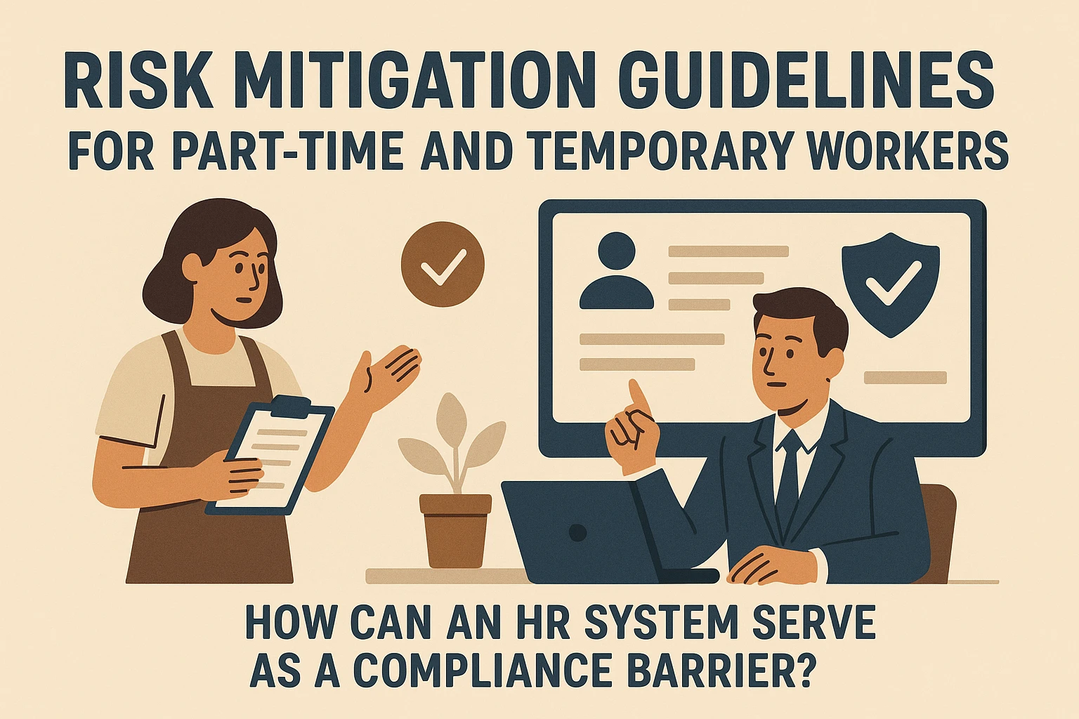 服务行业小时工/兼职用工风险规避指南：人事管理系统如何成为合规屏障？