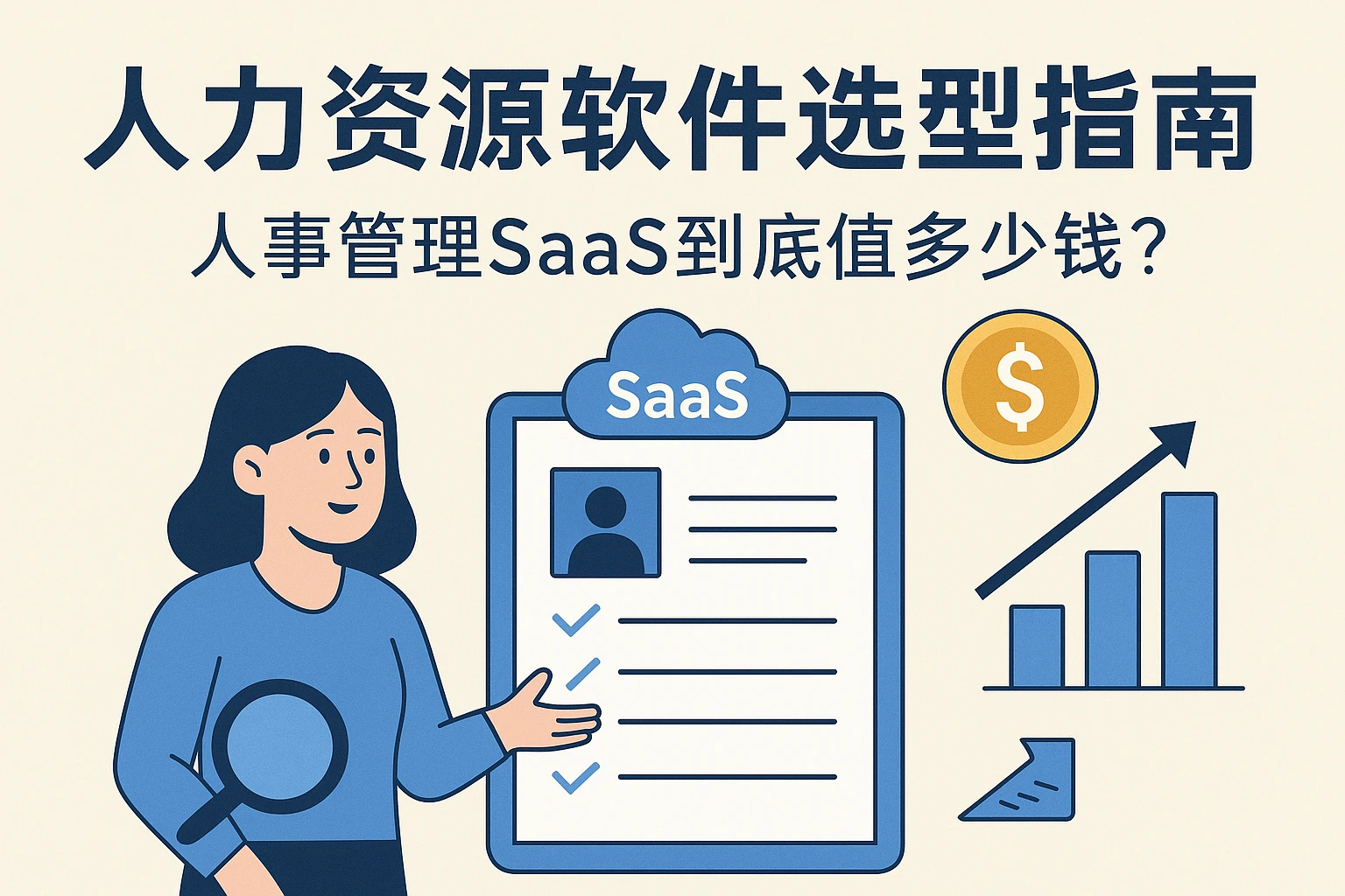 人力资源软件选型指南：人事管理SaaS到底值多少钱？
