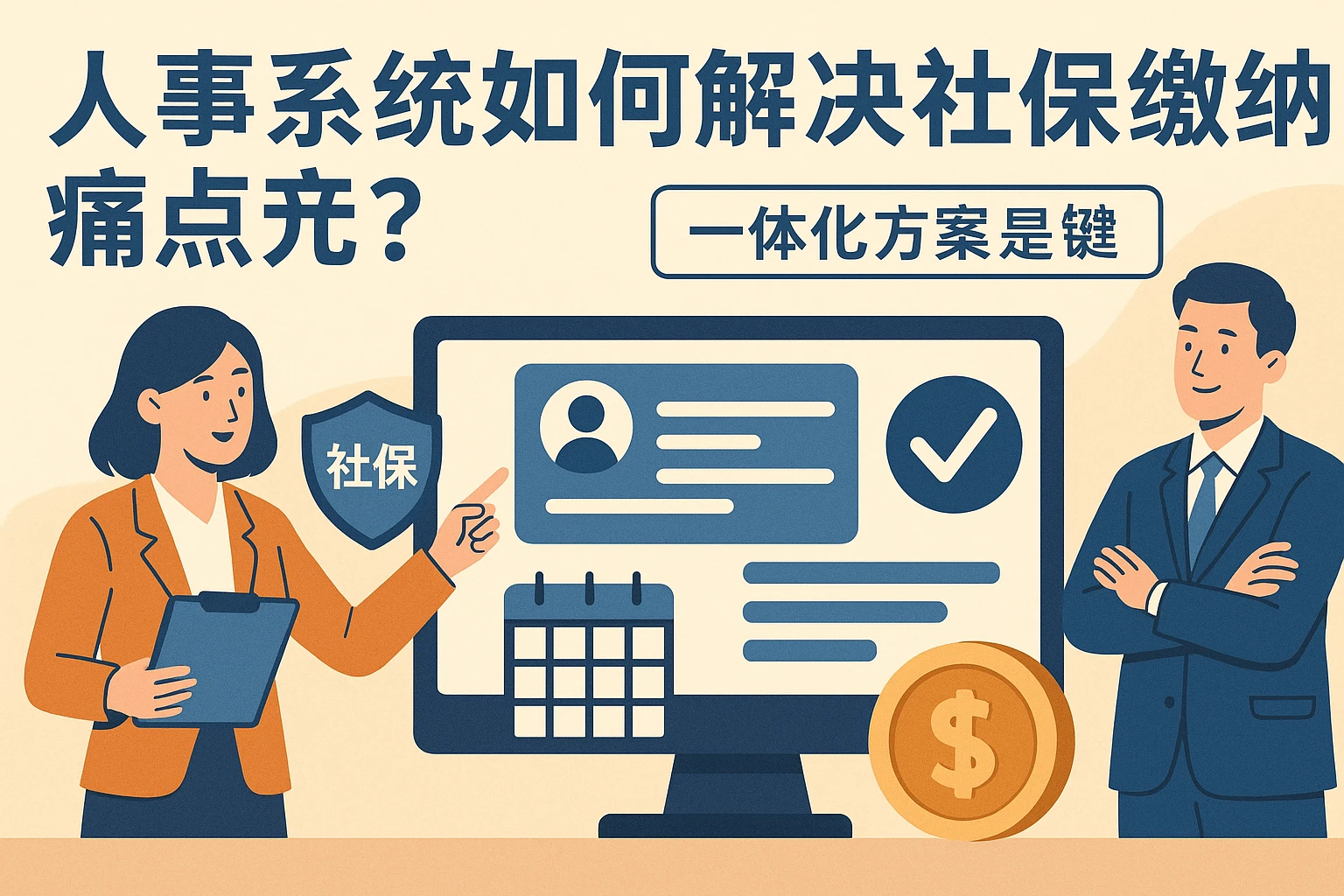 人事系统如何解决社保缴纳痛点？一体化方案是关键