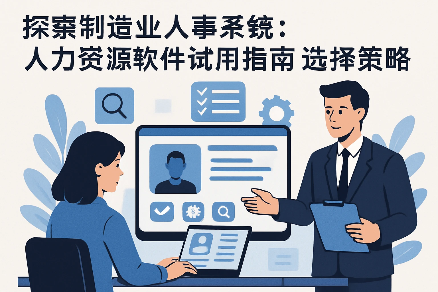 探索制造业人事系统：人力资源软件试用指南与选择策略