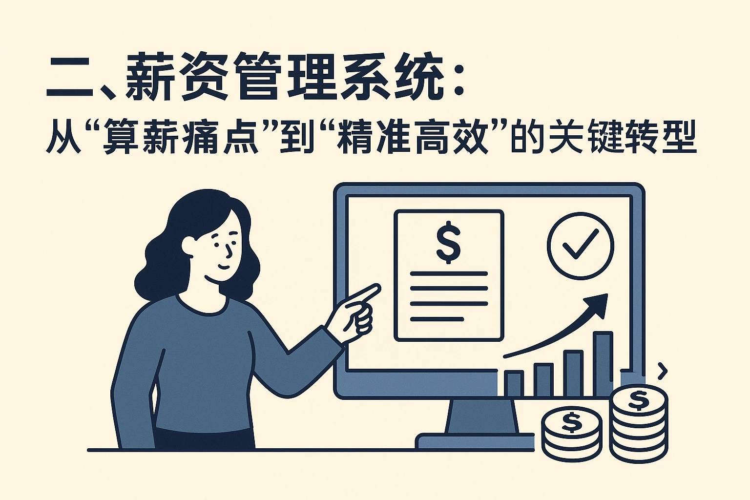 二、薪资管理系统：从“算薪痛点”到“精准高效”的关键转型