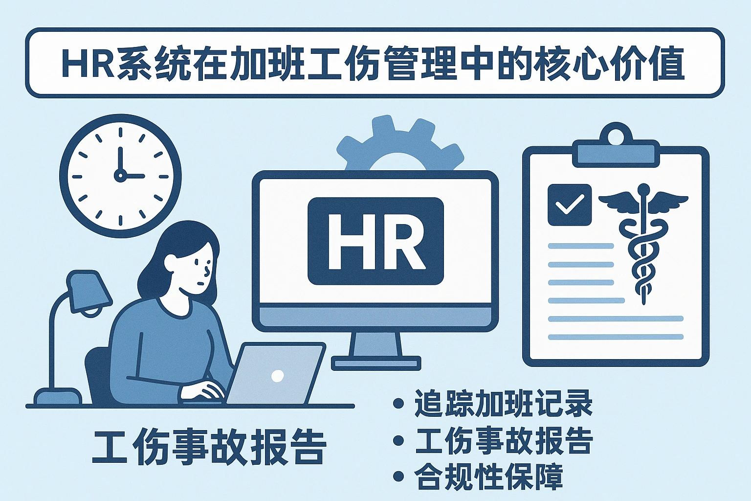HR系统在加班工伤管理中的核心价值