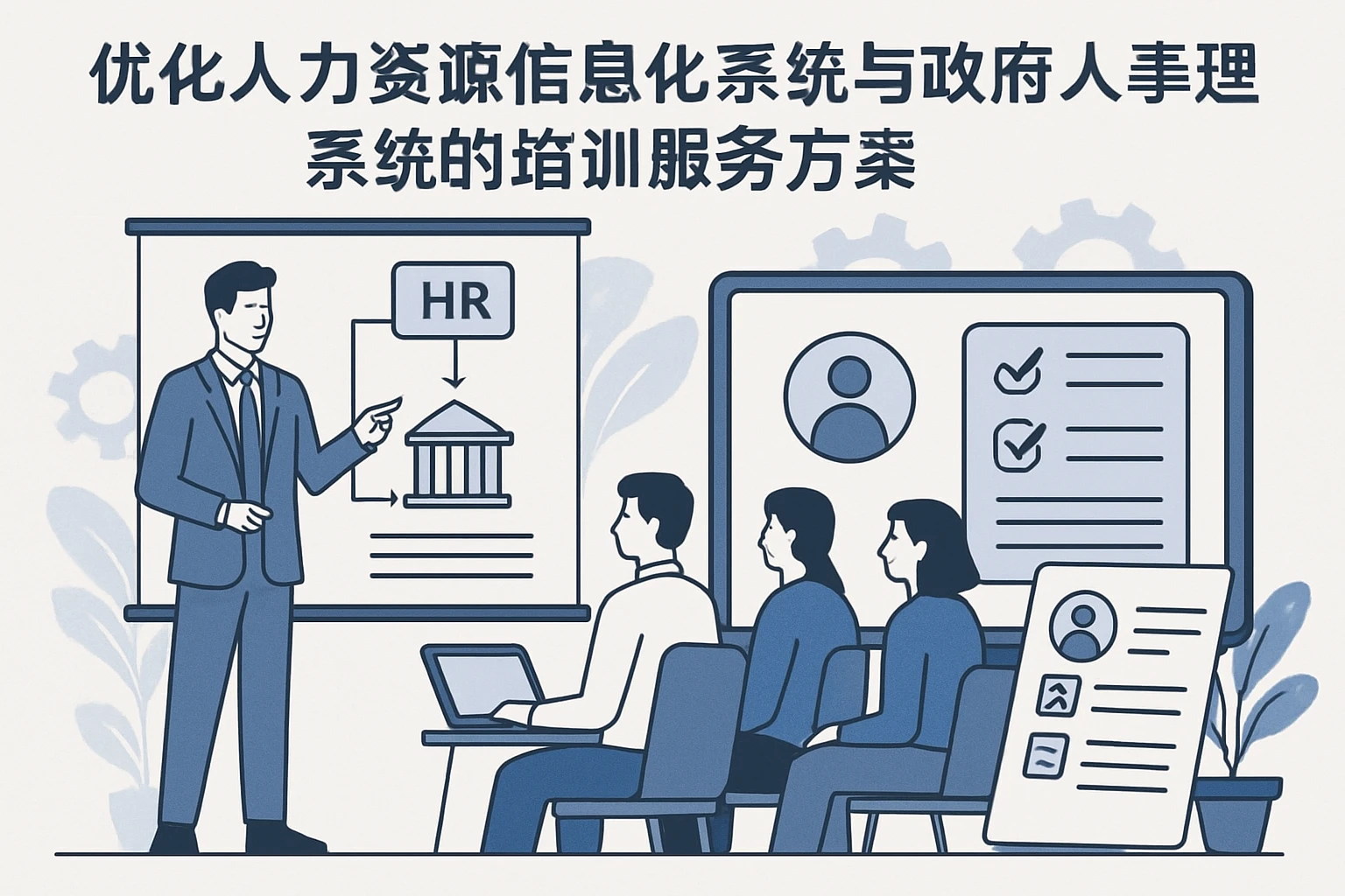 优化人力资源信息化系统与政府人事管理系统的培训服务方案