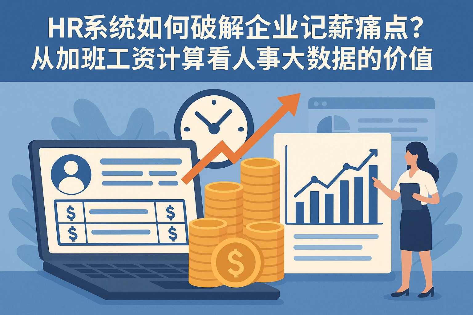 HR系统如何破解企业记薪痛点?从加班工资计算看人事大数据的价值