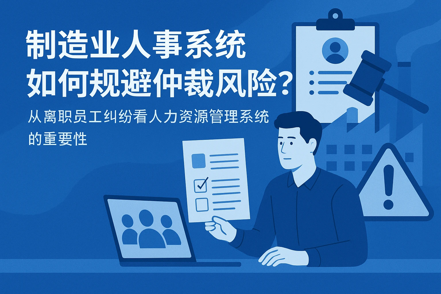 制造业人事系统如何规避仲裁风险？从离职员工纠纷看人力资源管理系统的重要性