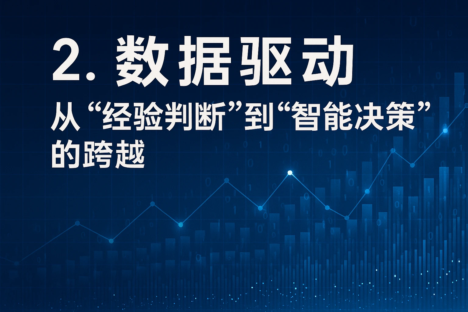 2. 数据驱动:从“经验判断”到“智能决策”的跨越