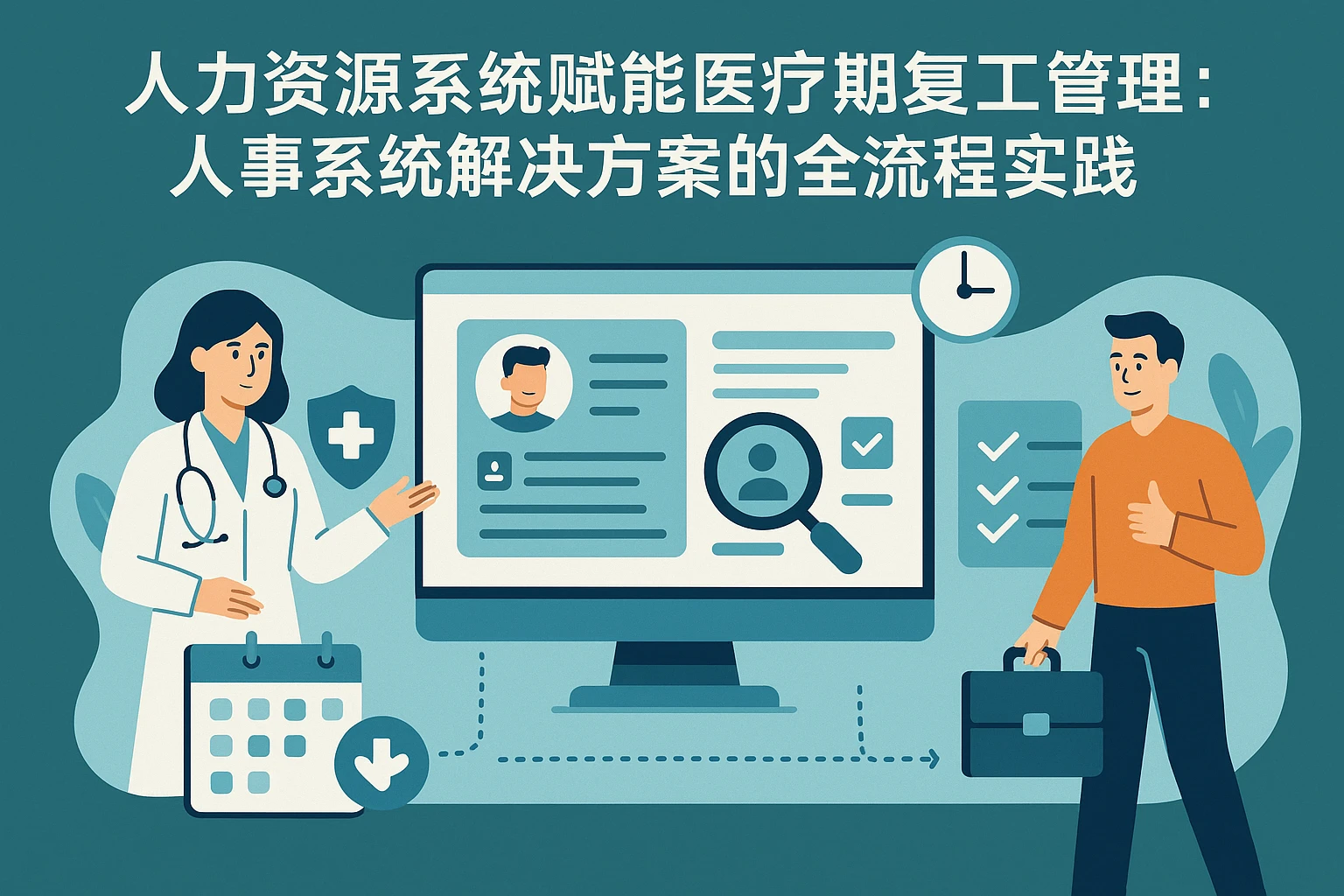 人力资源系统赋能医疗期复工管理:人事系统解决方案的全流程实践