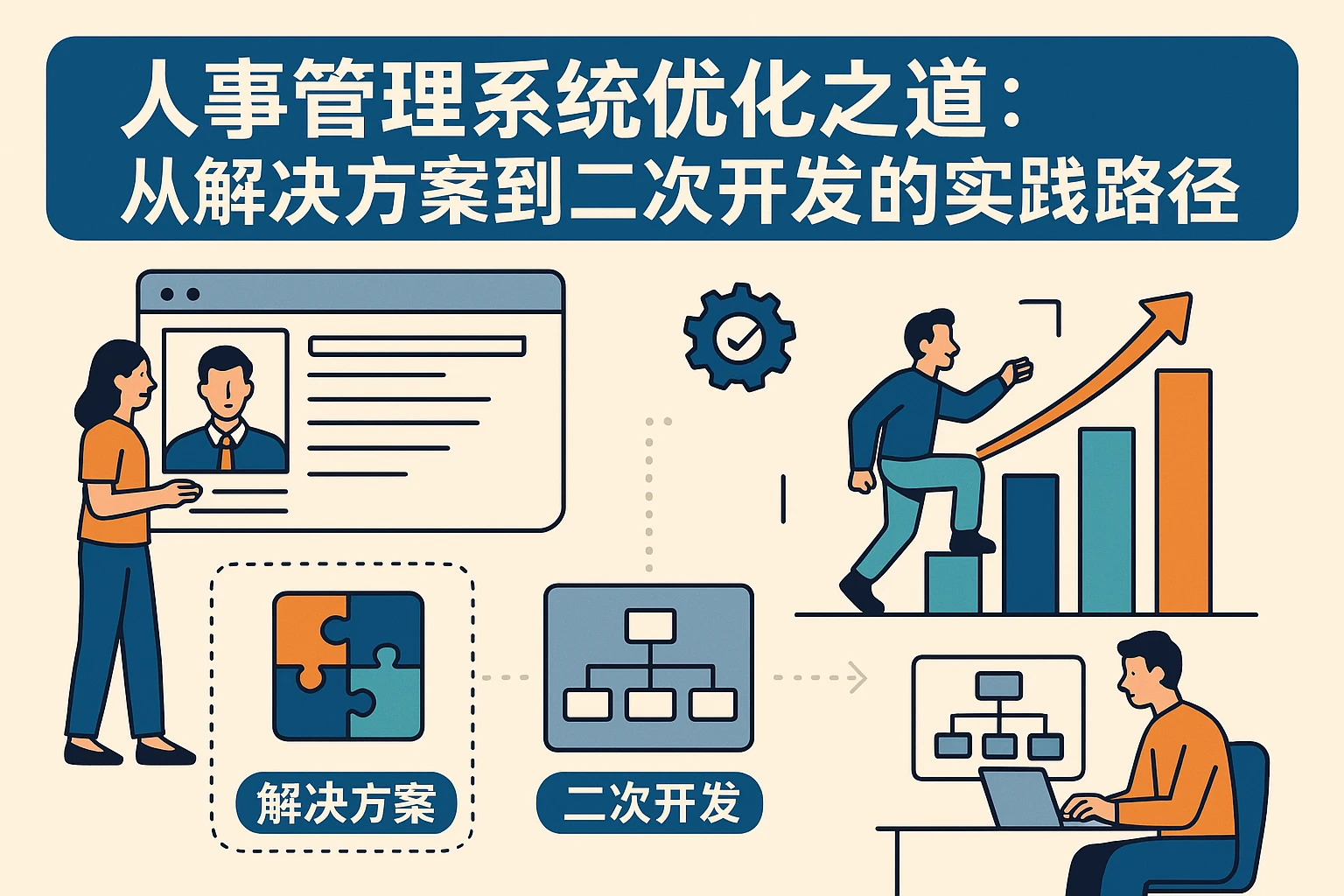 人事管理系统优化之道:从解决方案到二次开发的实践路径