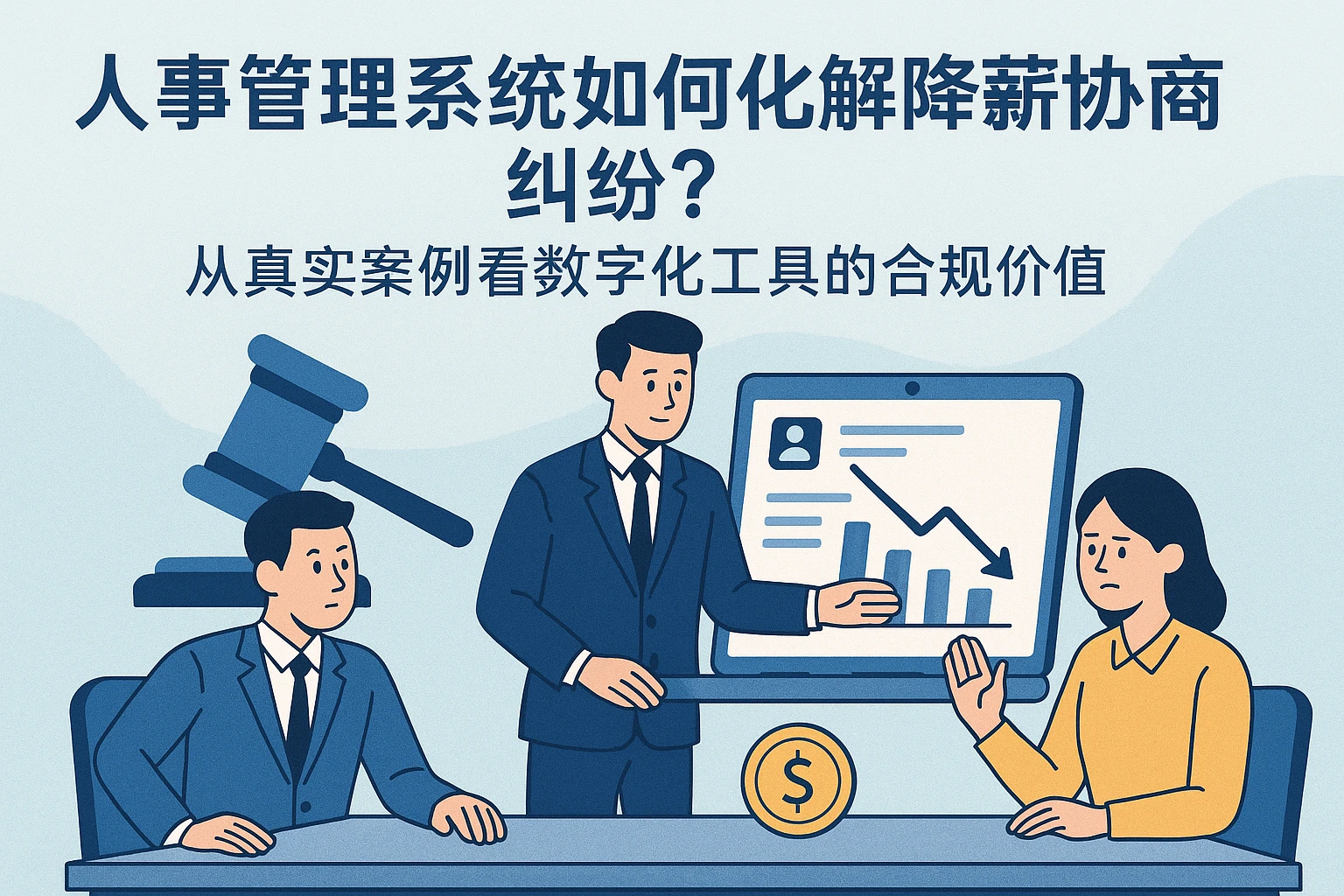 人事管理系统如何化解降薪协商纠纷?从真实案例看数字化工具的合规价值