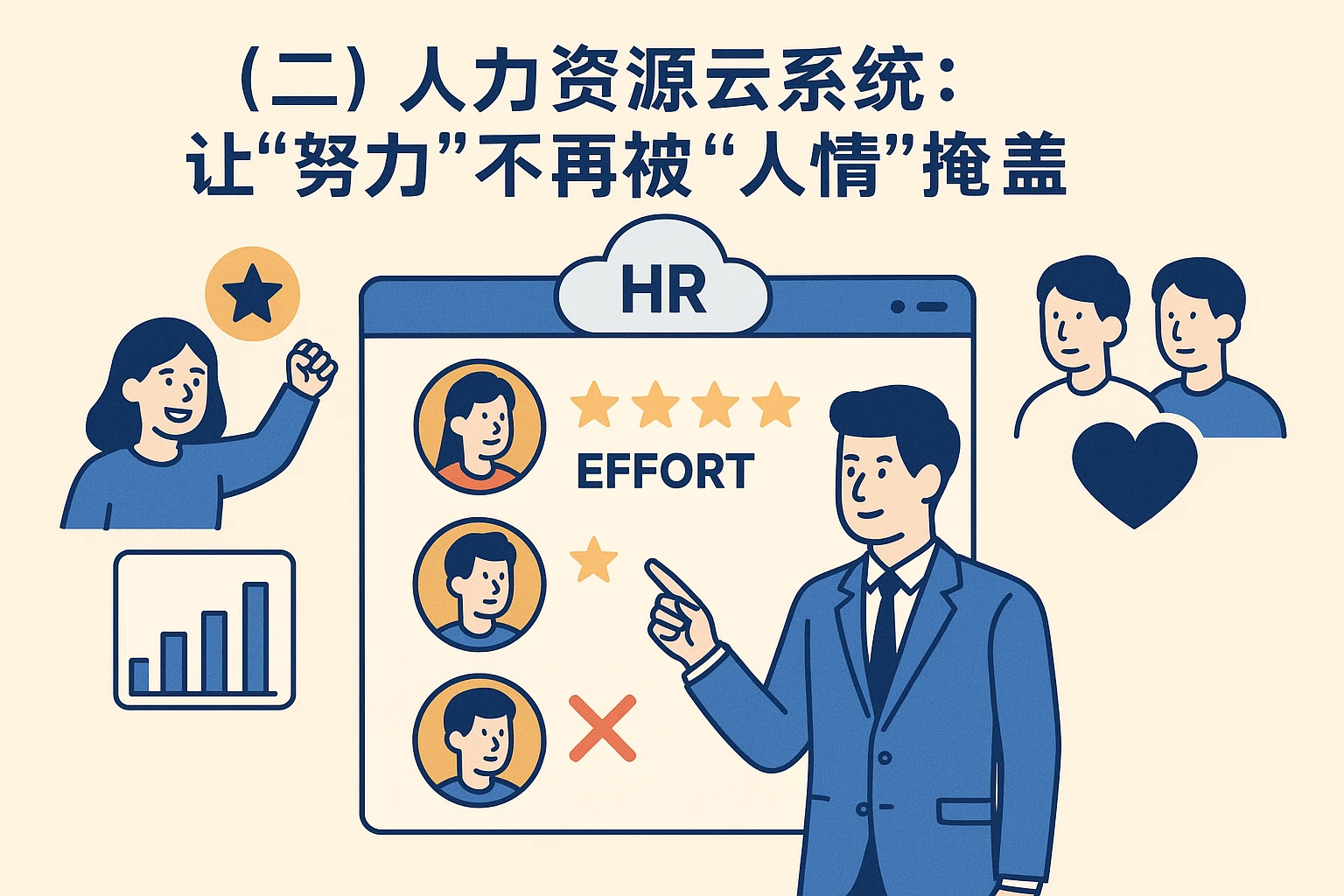 （二）人力资源云系统：让“努力”不再被“人情”掩盖