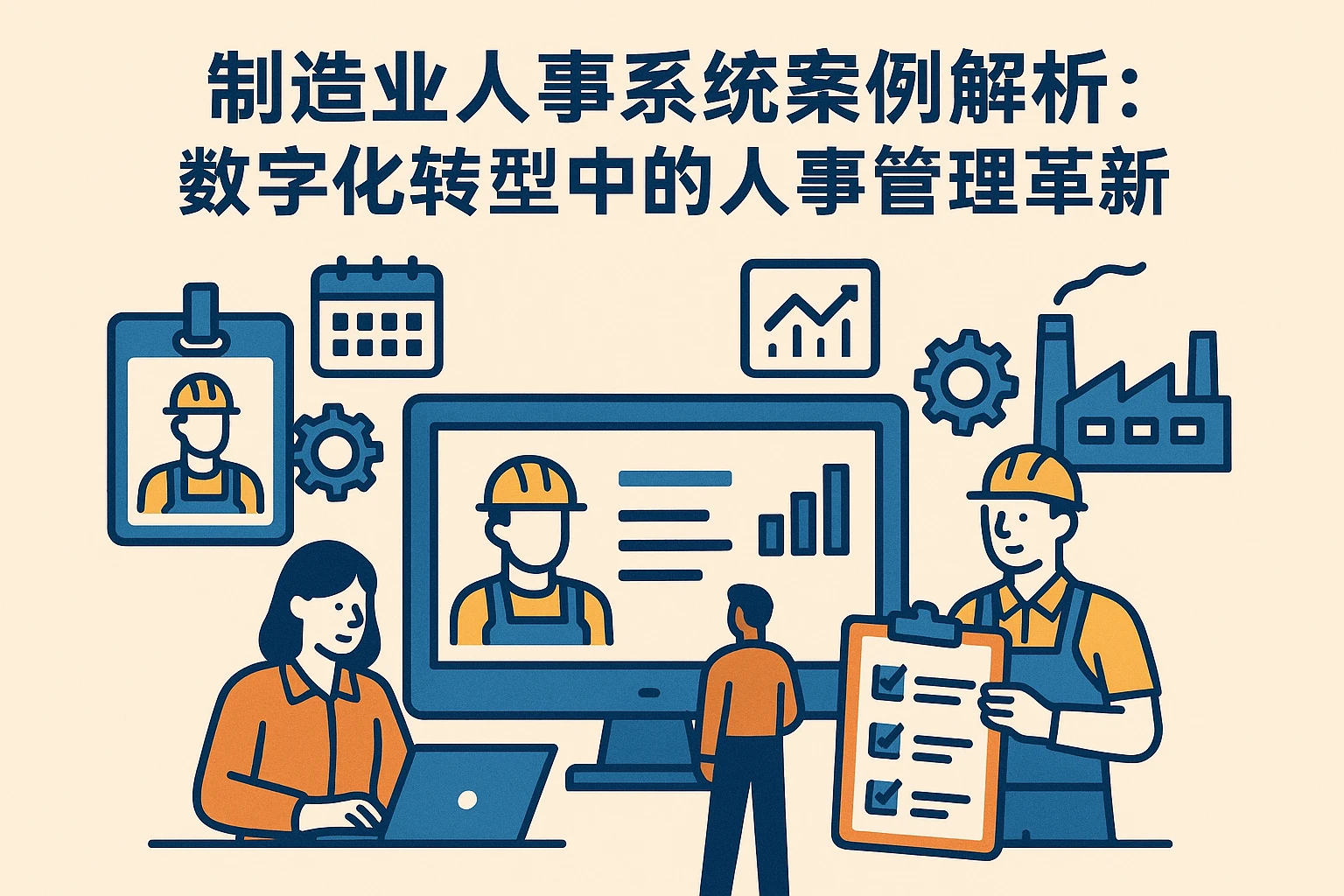 制造业人事系统案例解析：数字化转型中的人事管理革新
