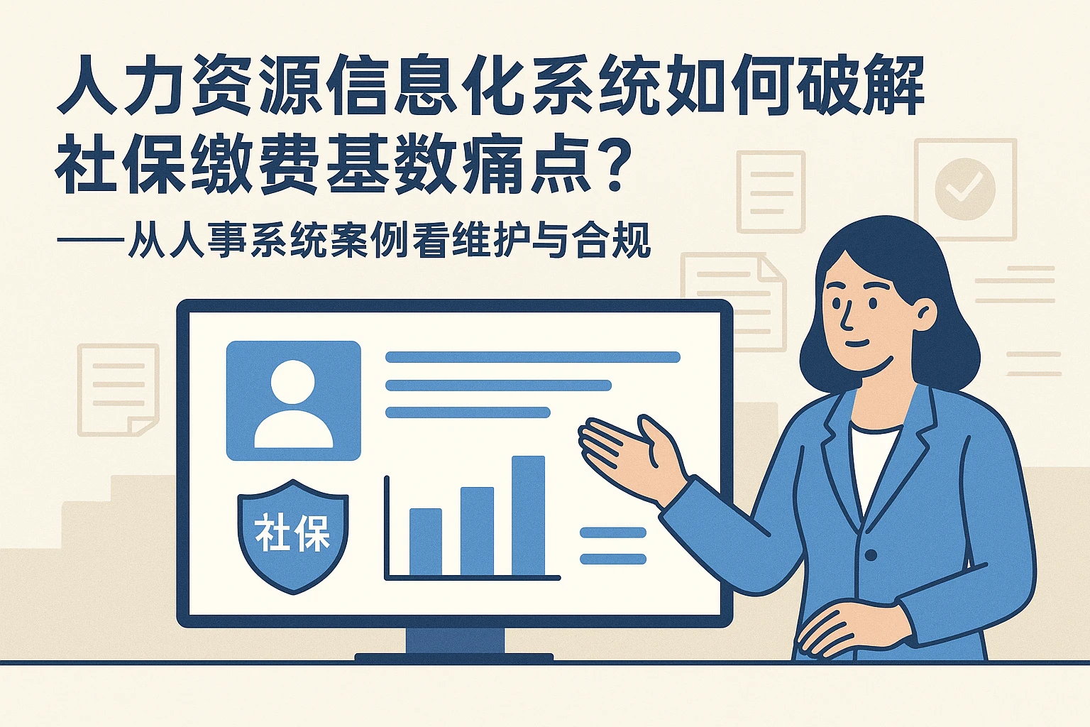 人力资源信息化系统如何破解社保缴费基数痛点？——从人事系统案例看维护与合规