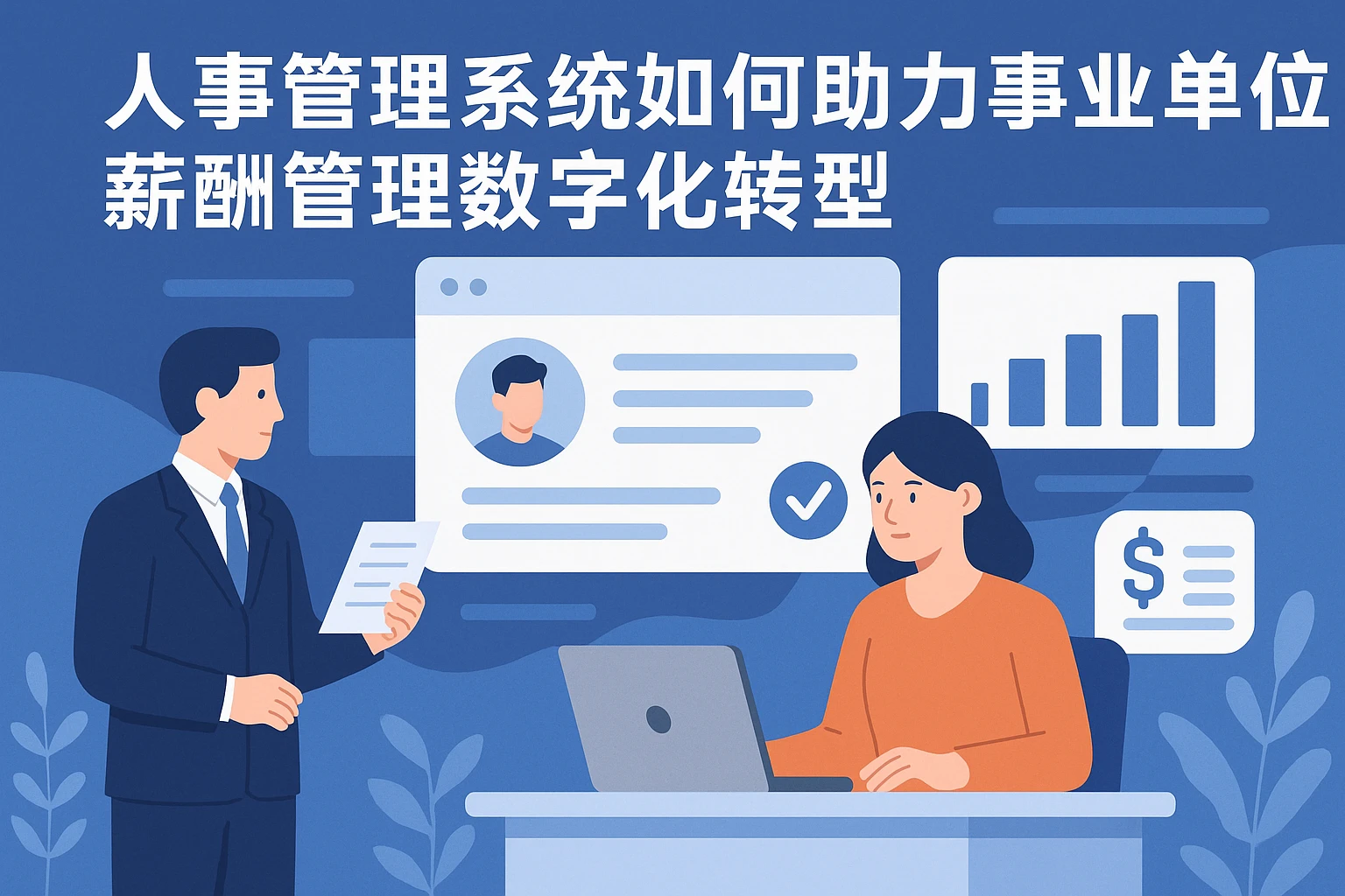 人事管理系统如何助力事业单位薪酬管理数字化转型