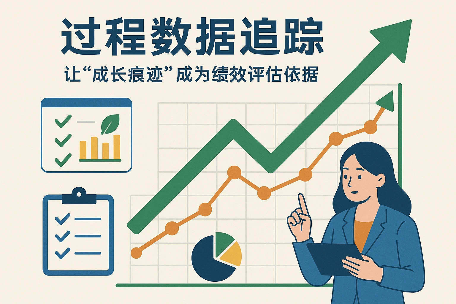 2. 过程数据追踪：让“成长痕迹”成为绩效评估依据