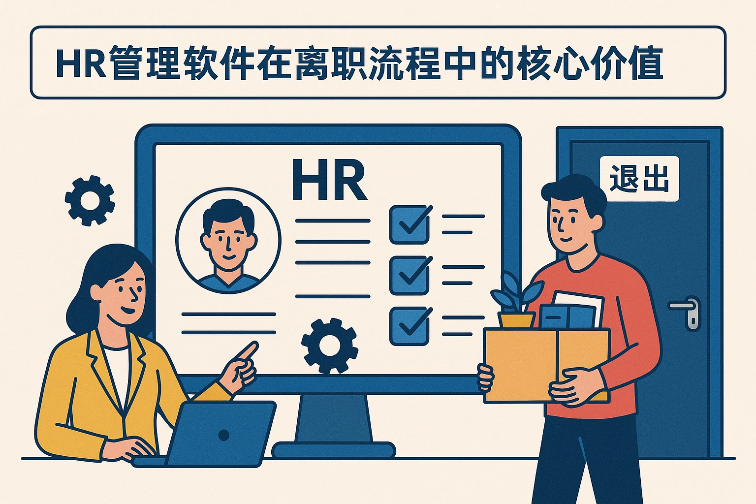 HR管理软件在离职流程中的核心价值