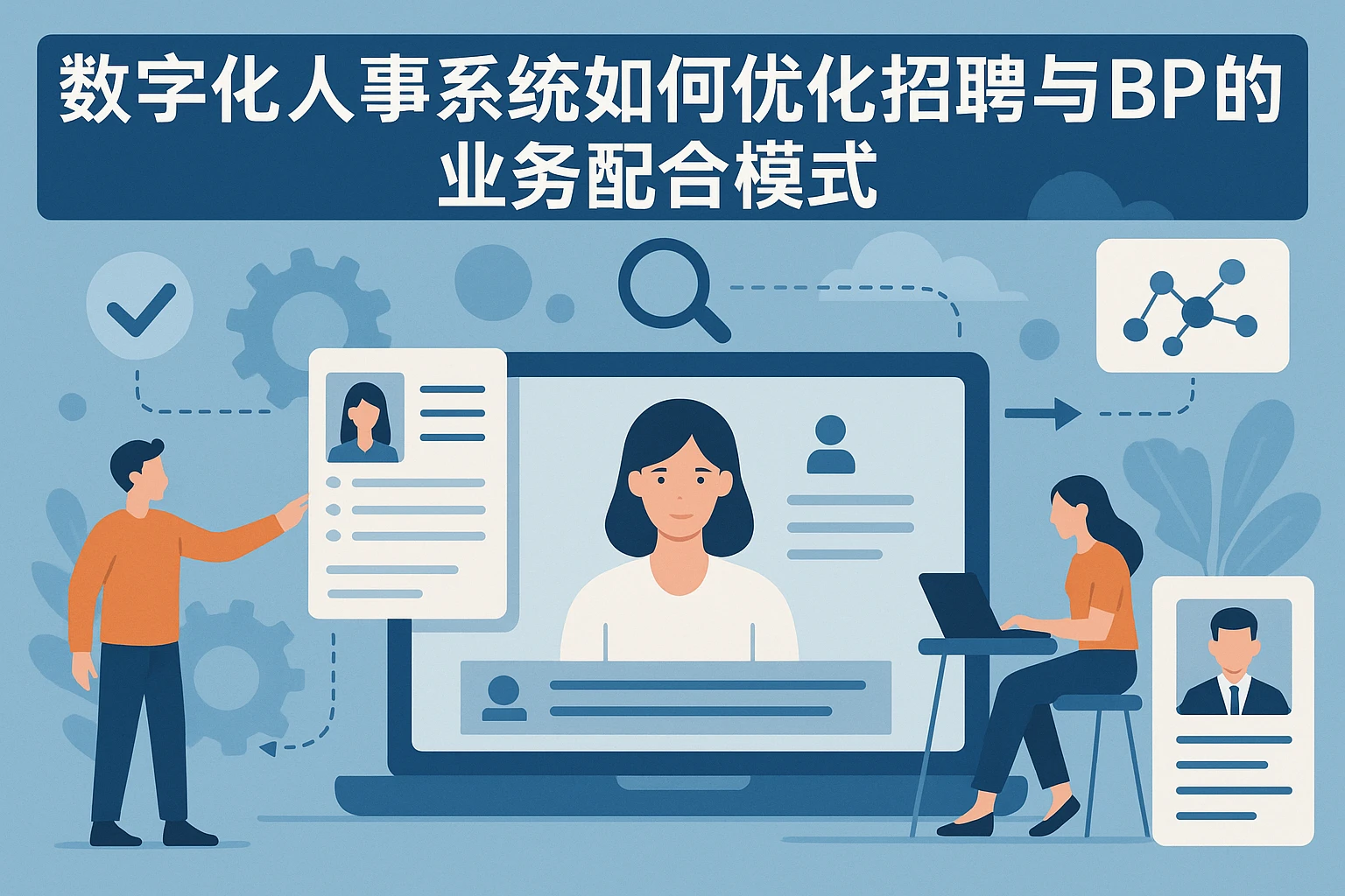 数字化人事系统如何优化招聘与BP的业务配合模式