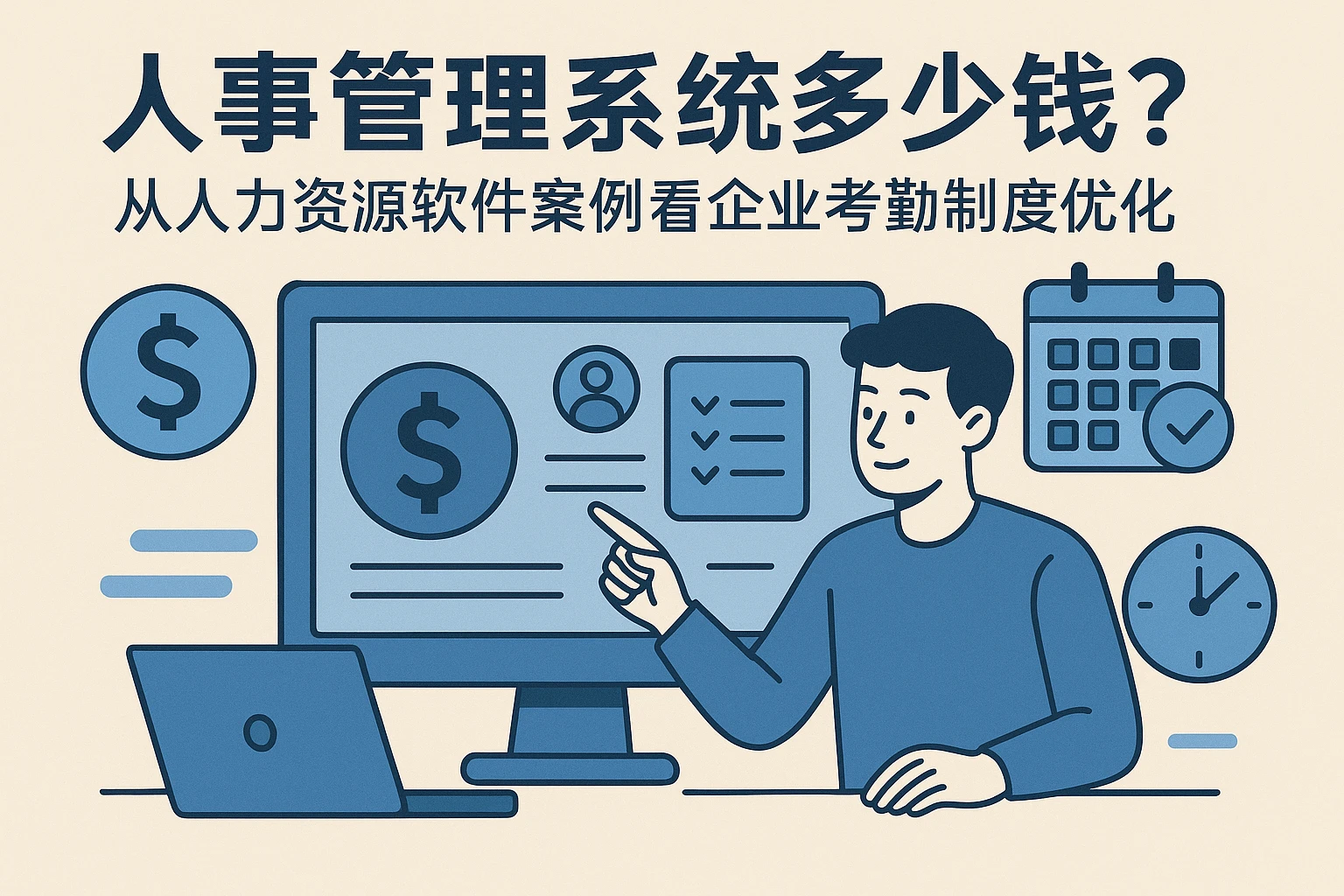 人事管理系统多少钱?从人力资源软件案例看企业考勤制度优化