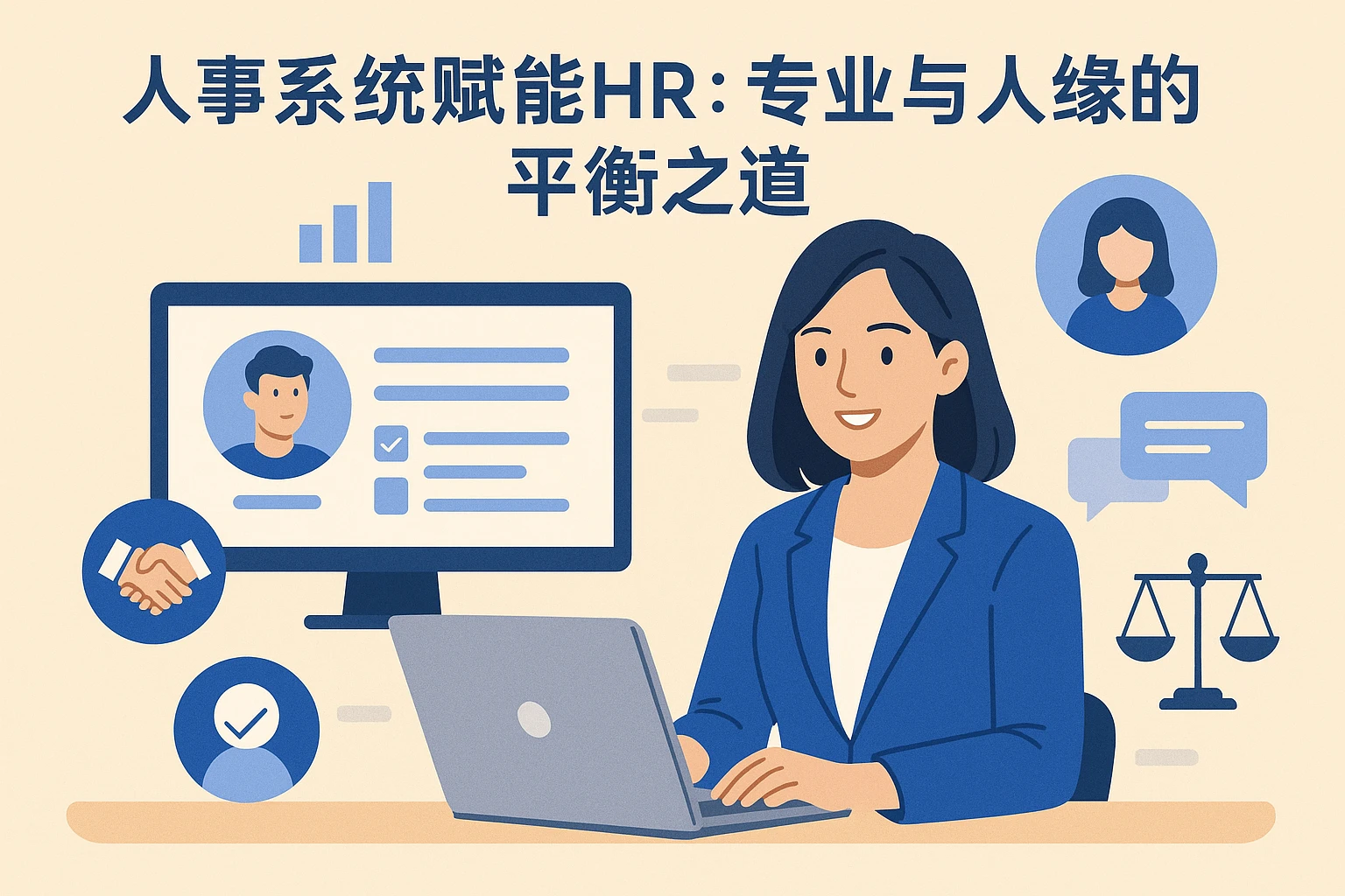 人事系统赋能HR：专业与人缘的平衡之道