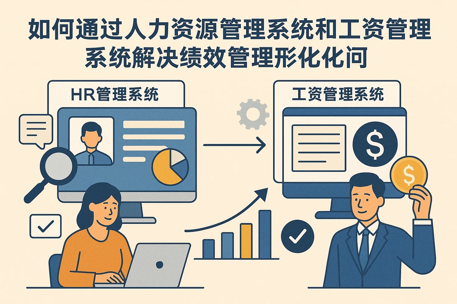 如何通过人力资源管理系统和工资管理系统解决绩效管理形式化问题