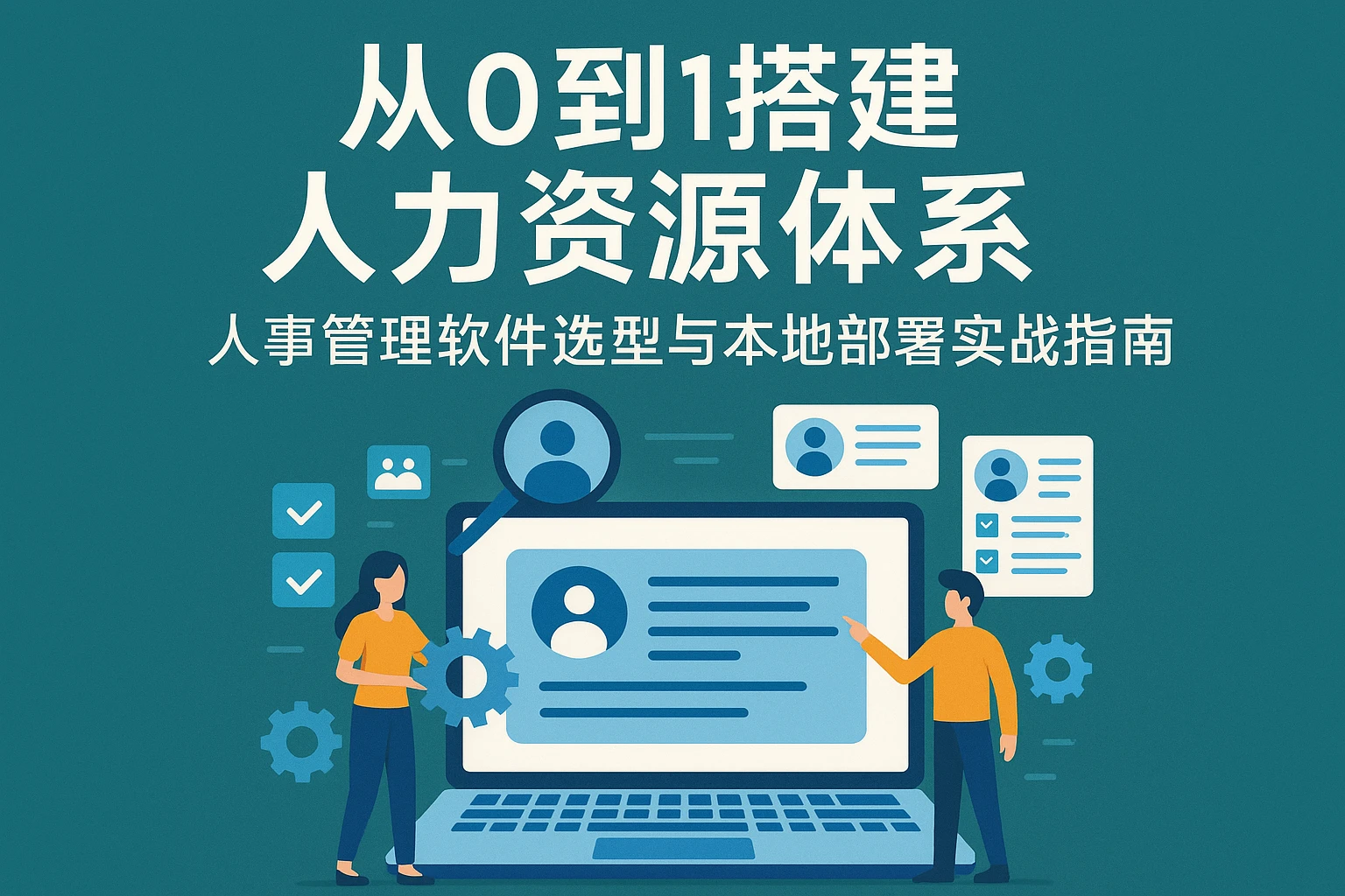 从0到1搭建人力资源体系:人事管理软件选型与本地部署实战指南