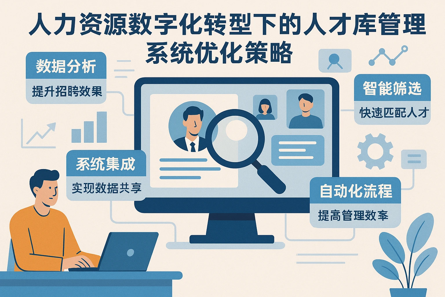 人力资源数字化转型下的人才库管理系统优化策略