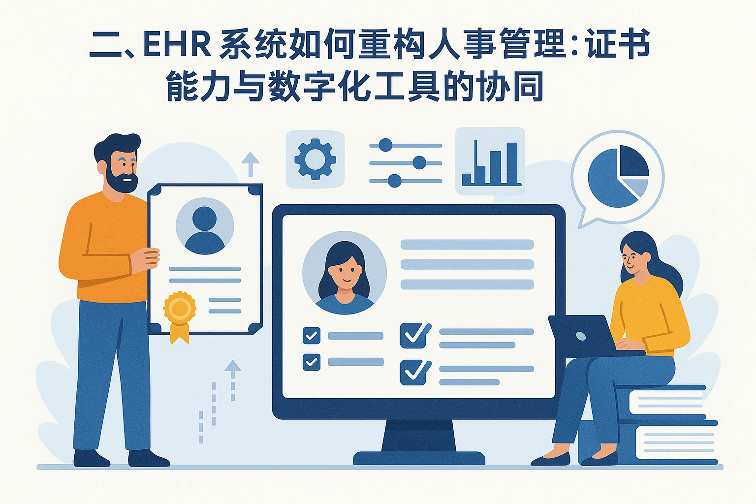 二、EHR系统如何重构人事管理：证书能力与数字化工具的协同