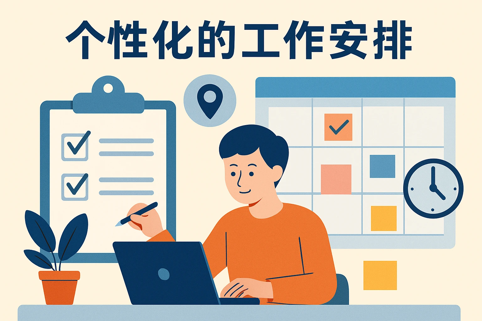 个性化的工作安排