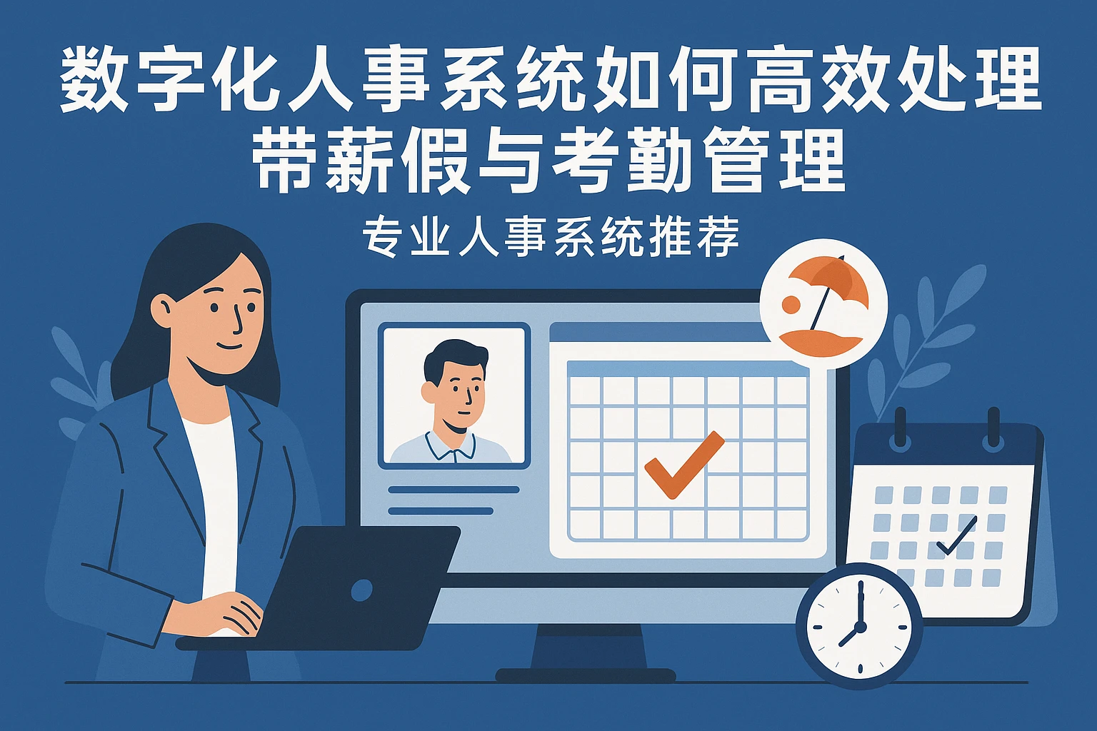 数字化人事系统如何高效处理带薪假与考勤管理 - 专业人事系统推荐