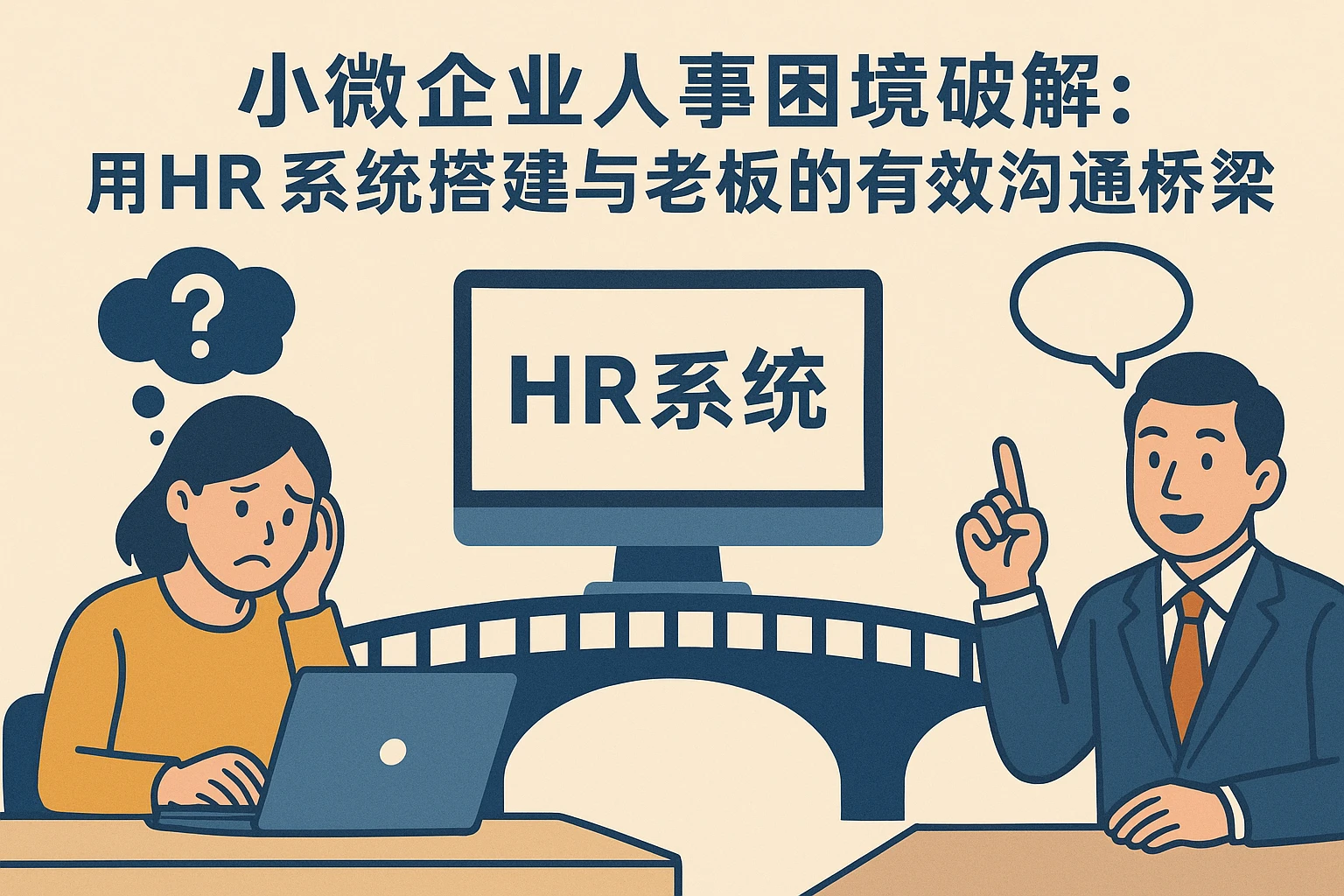 小微企业人事 solo 困境破解:用 HR 系统搭建与老板的有效沟通桥梁