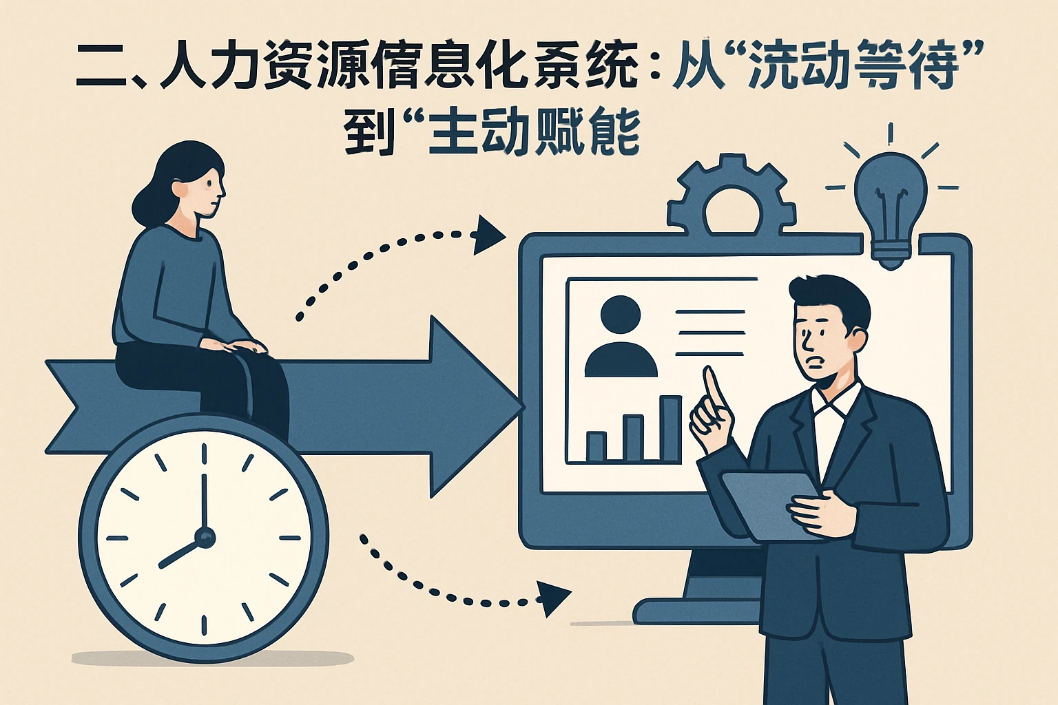 二、人力资源信息化系统：从“被动等待”到“主动赋能”