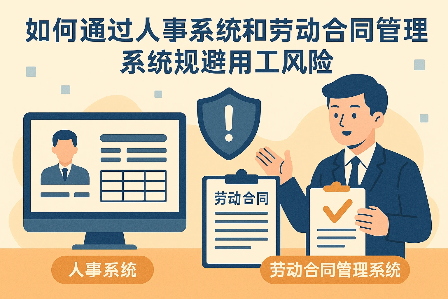 如何通过人事系统和劳动合同管理系统规避用工风险