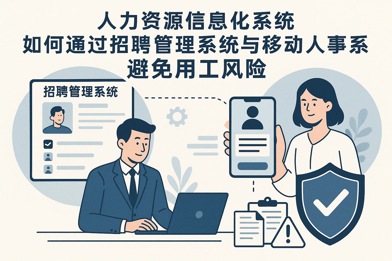 人力资源信息化系统如何通过招聘管理系统与移动人事系统避免用工风险