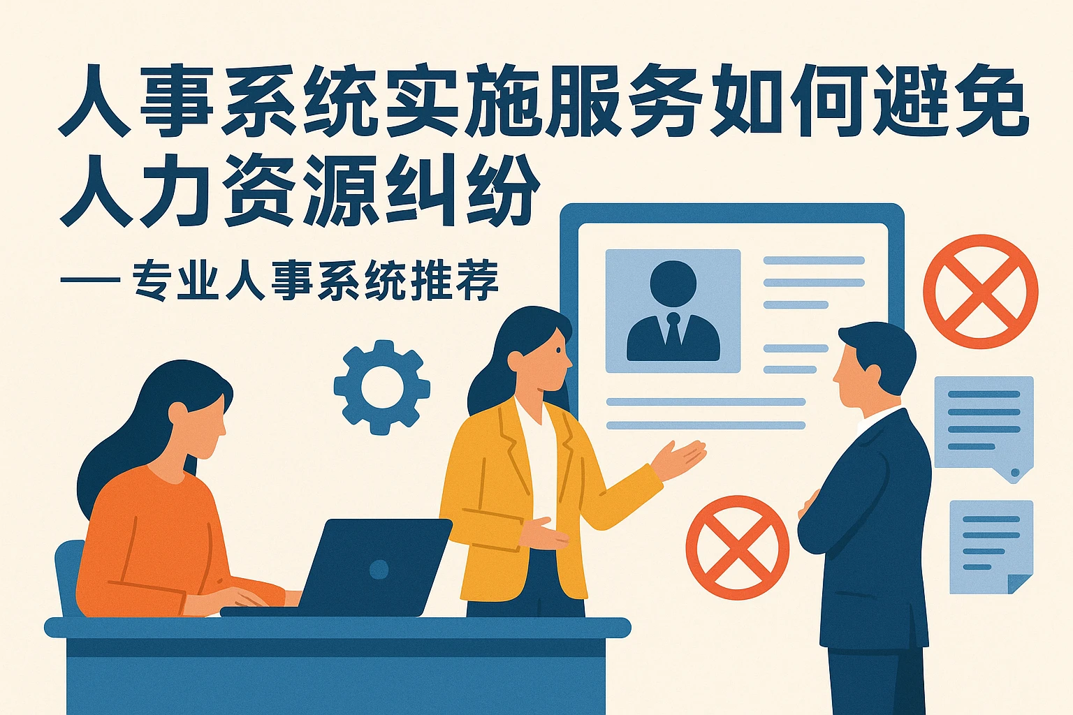 人事系统实施服务如何避免人力资源纠纷——专业人事系统推荐