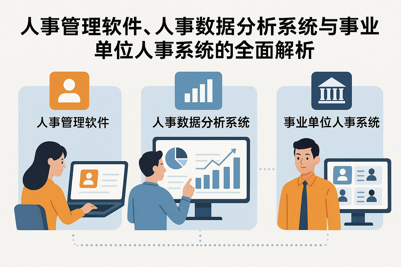 人事管理软件、人事数据分析系统与事业单位人事系统的全面解析