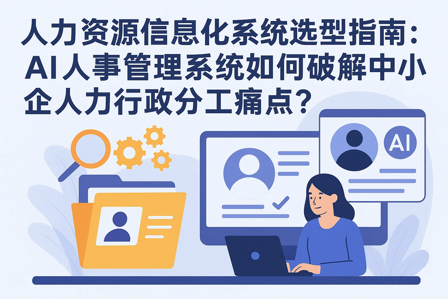 人力资源信息化系统选型指南：AI人事管理系统如何破解中小企人力行政分工痛点？