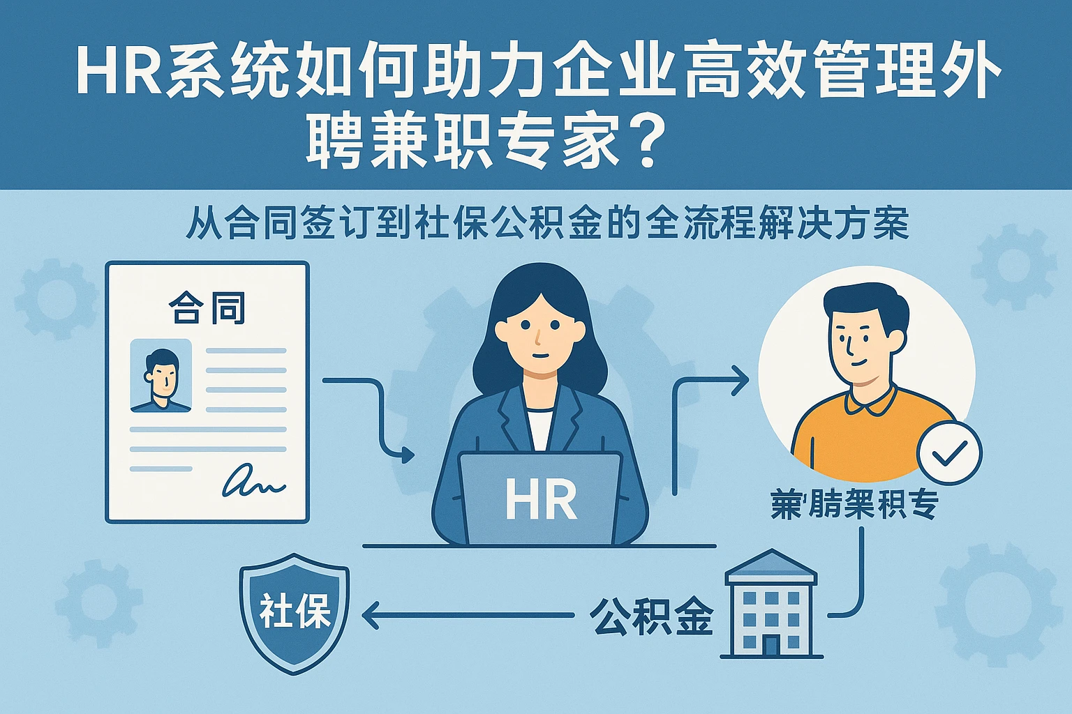 HR系统如何助力企业高效管理外聘兼职专家?——从合同签订到社保公积金的全流程解决方案