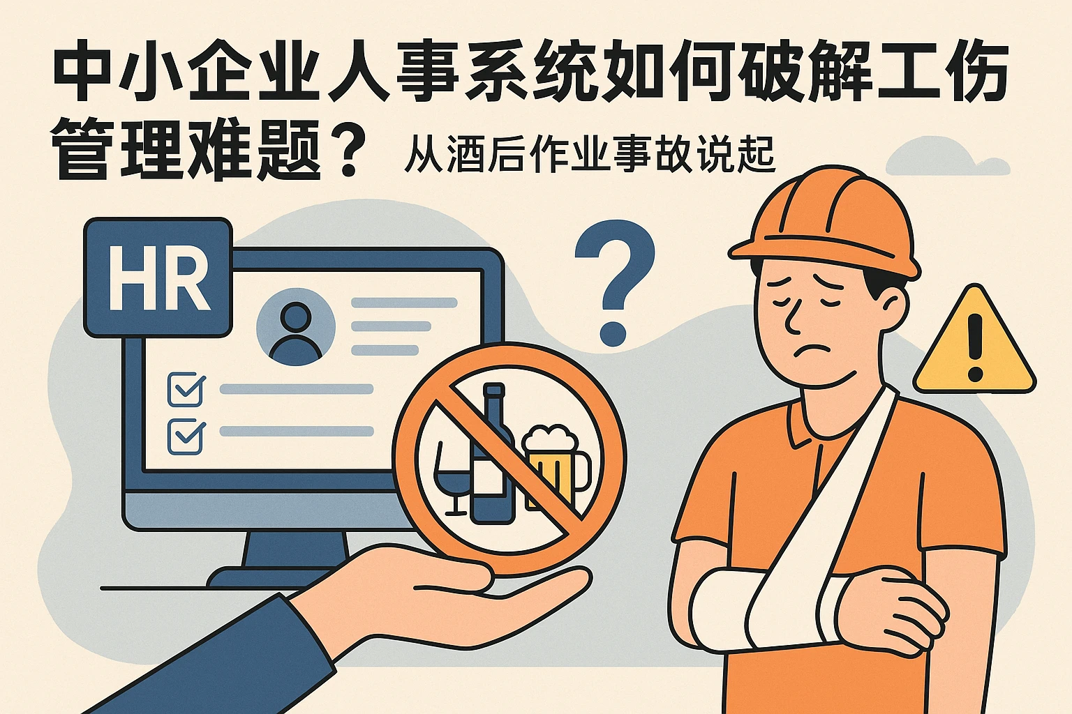 中小企业人事系统如何破解工伤管理难题？从酒后作业事故说起