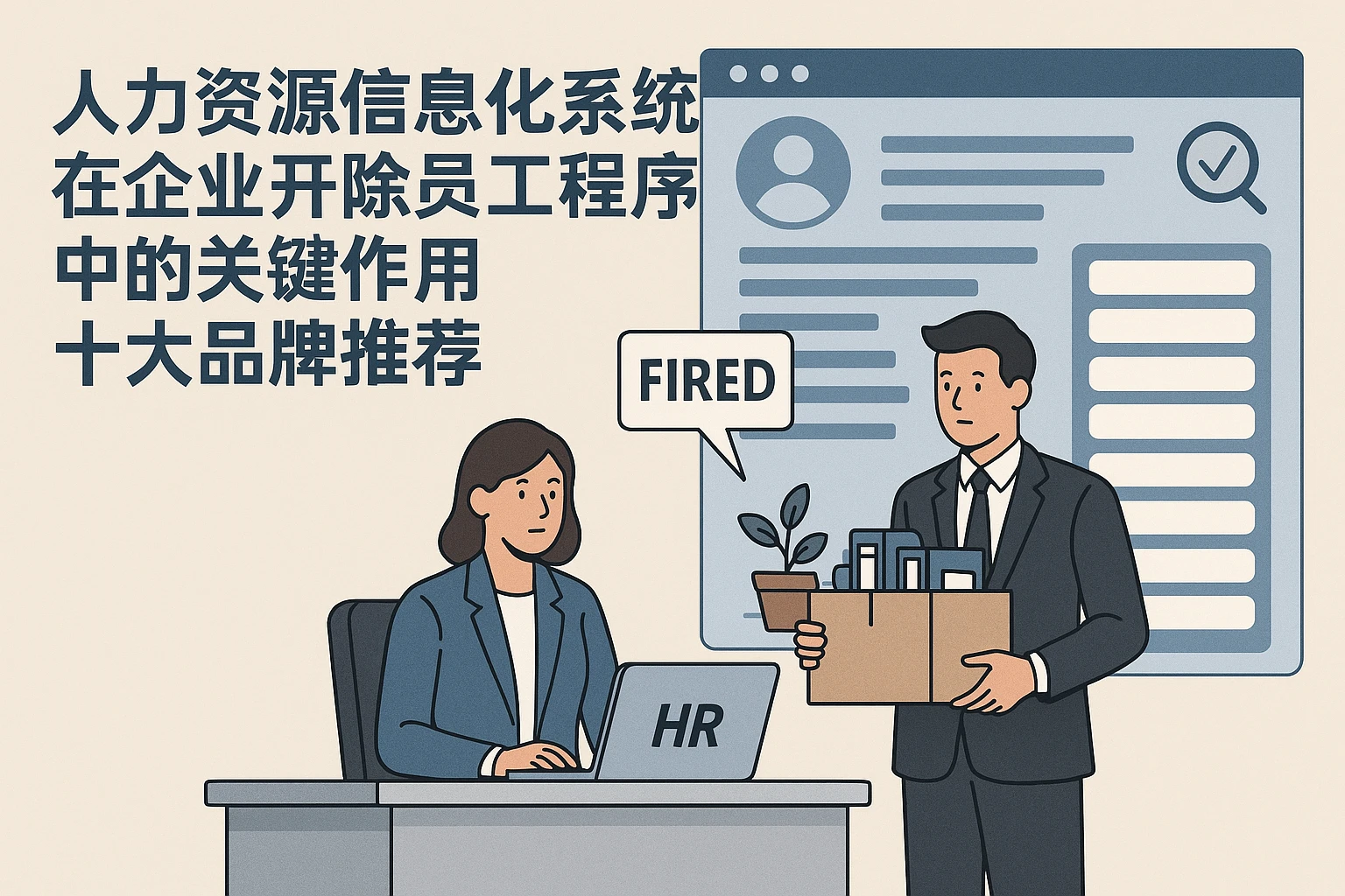 人力资源信息化系统在企业开除员工程序中的关键作用与十大品牌推荐