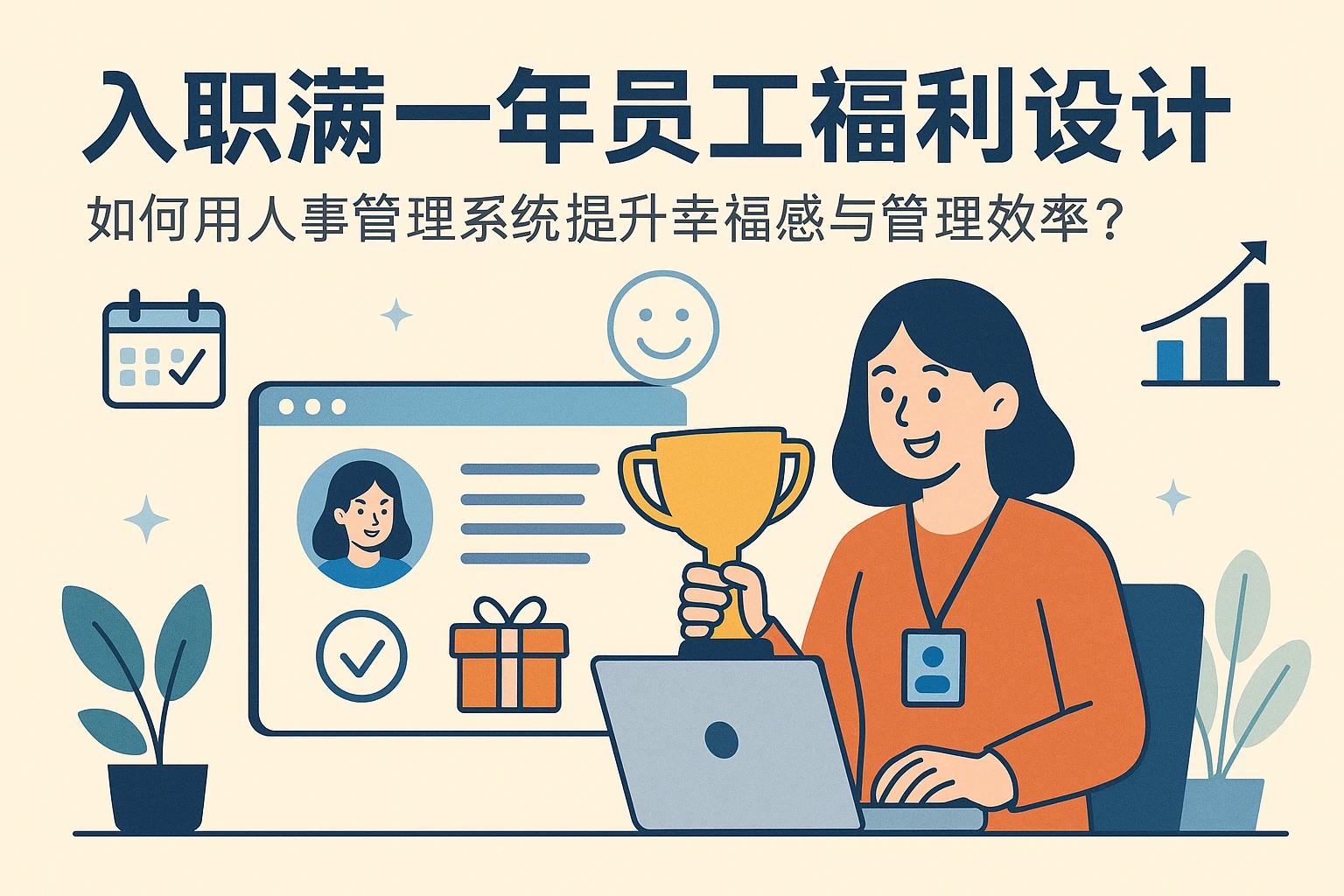 入职满一年员工福利设计：如何用人事管理系统提升幸福感与管理效率？