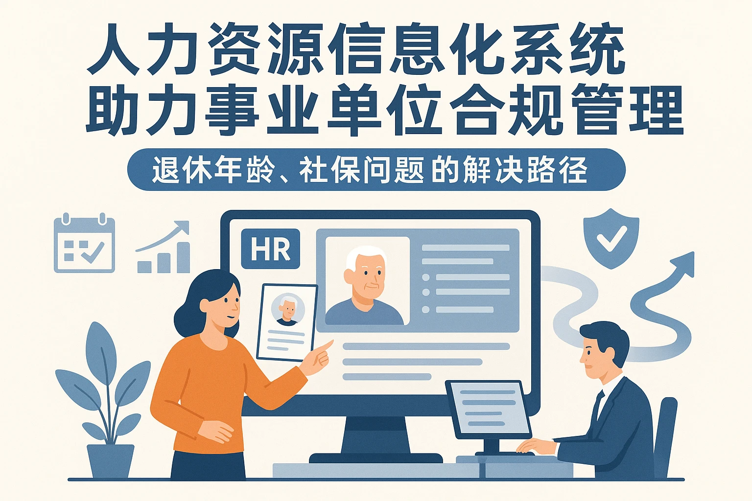 人力资源信息化系统助力事业单位合规管理:退休年龄社保问题的解决路径